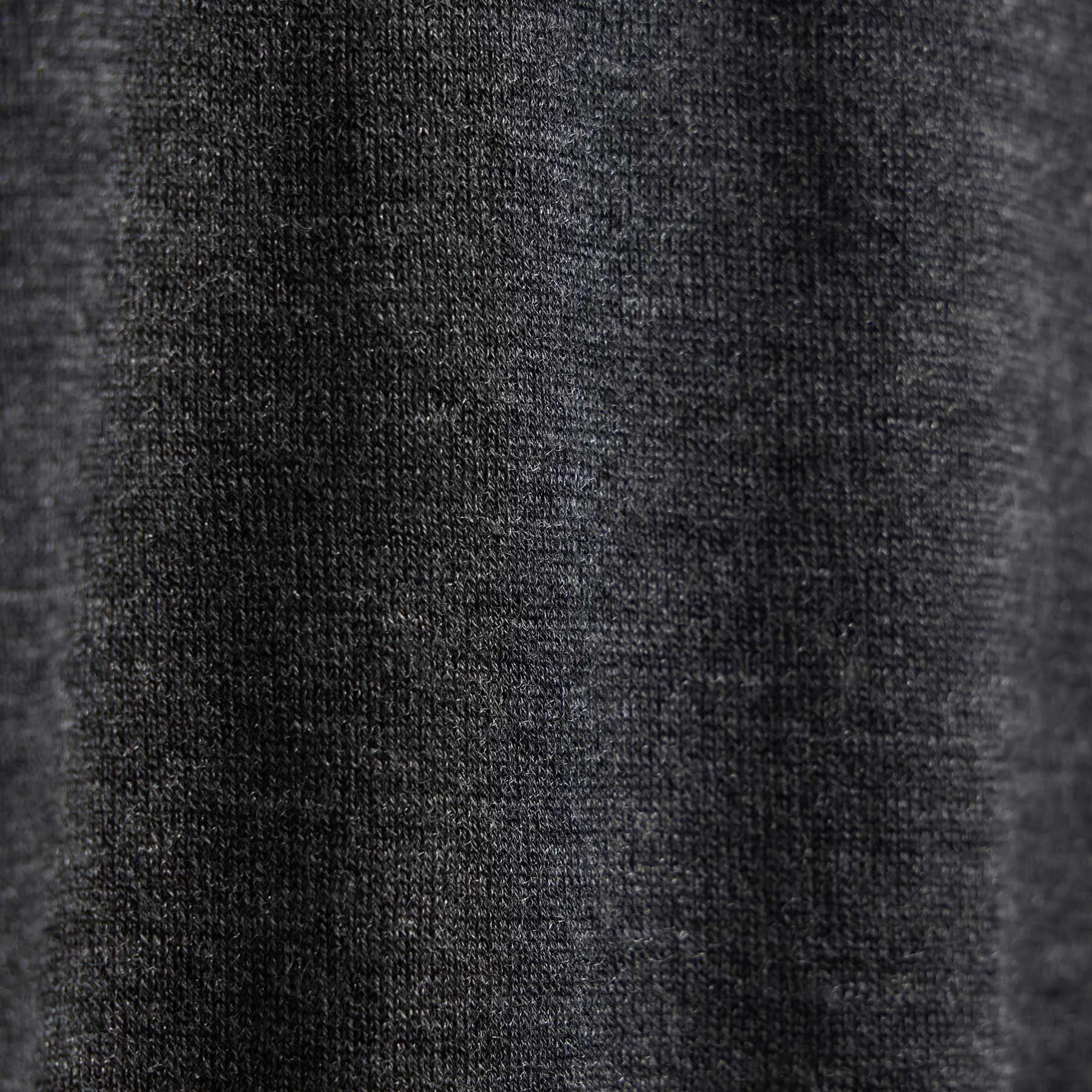 Ultrafine Cashmere Tipped Crew - Coal/Light Heather Grey sold by James Perse product image thumbnail 5
