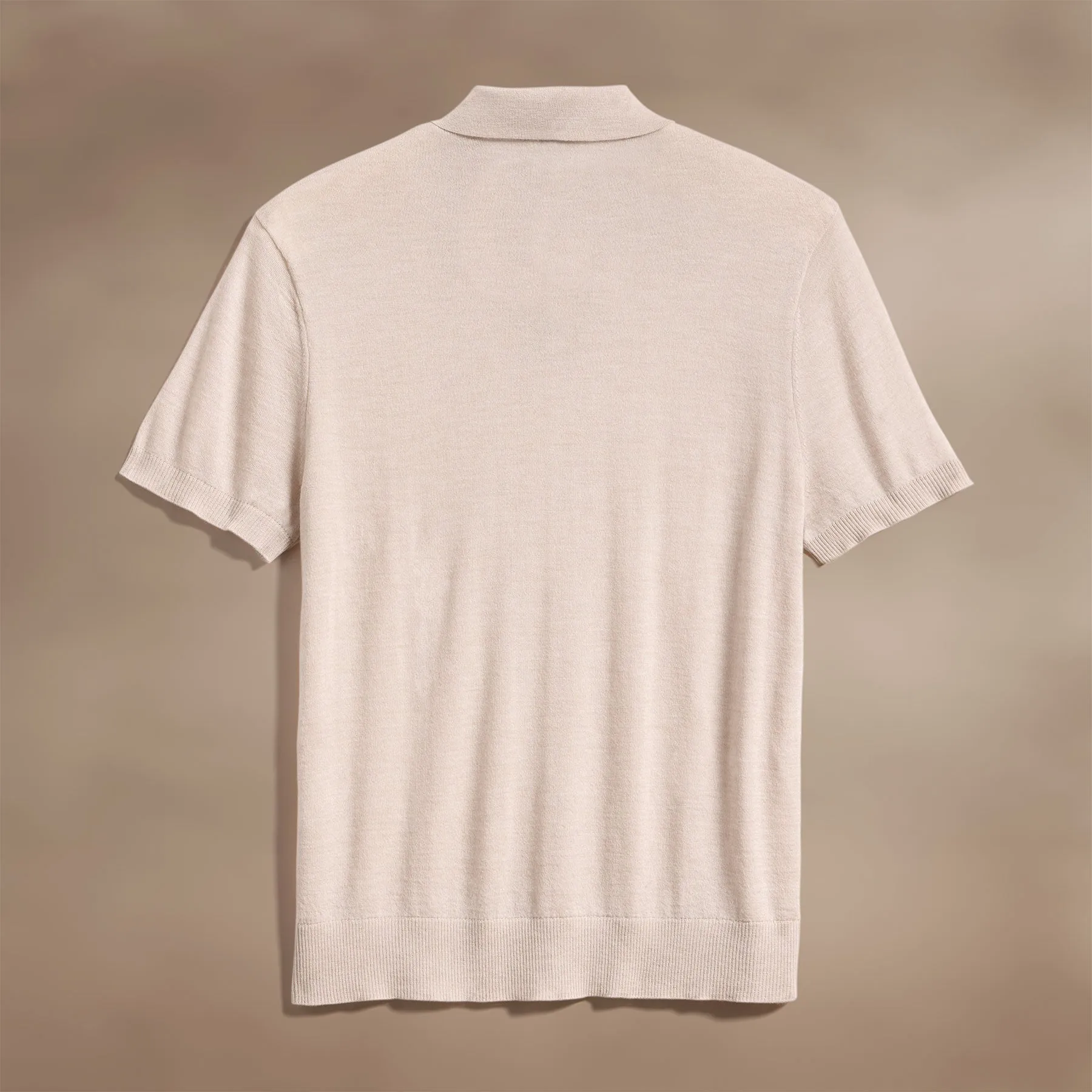 Ultrafine Cashmere Polo - Balsa sold by James Perse product image thumbnail 3
