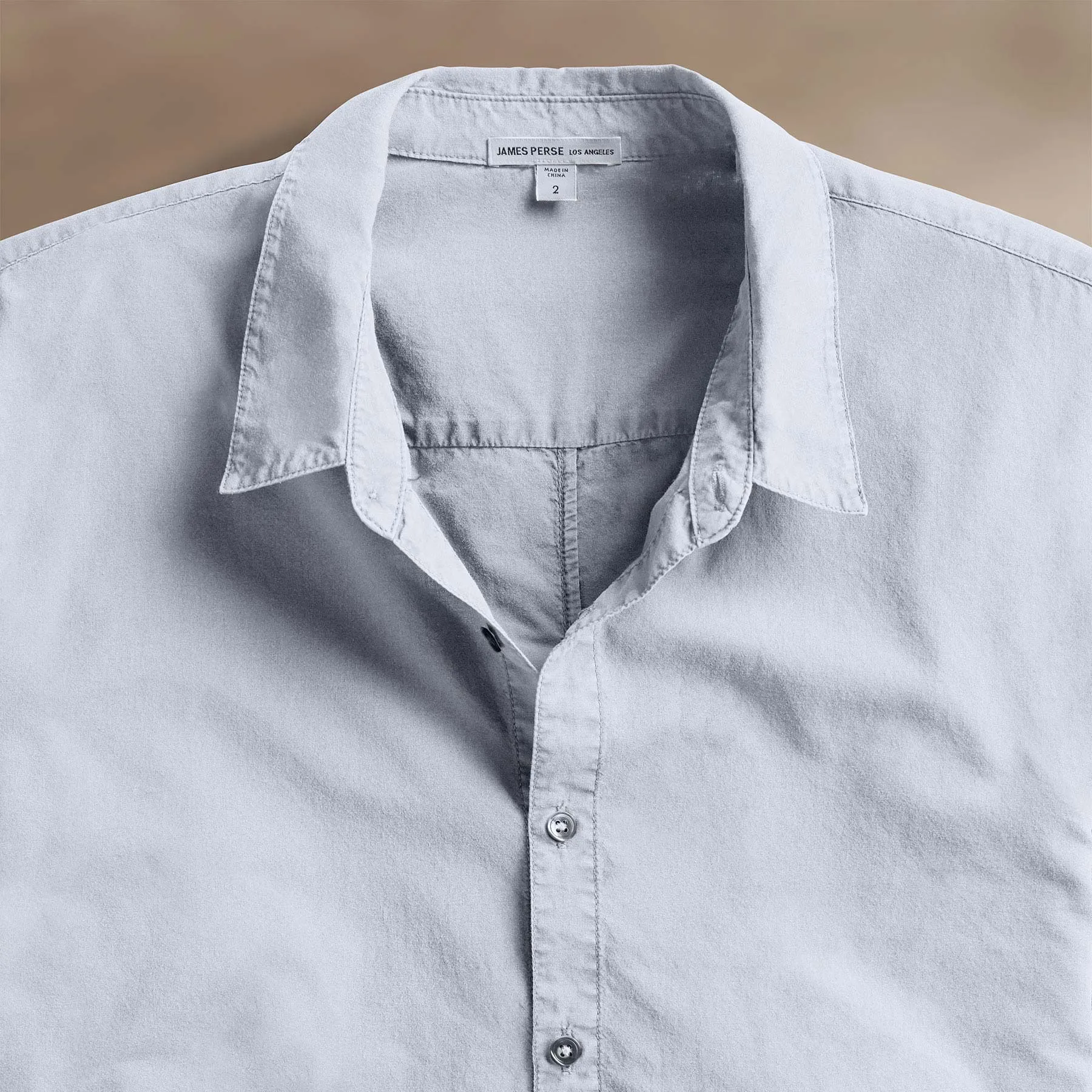 Standard Shirt - Grey Sky Pigment sold by James Perse product image thumbnail 2