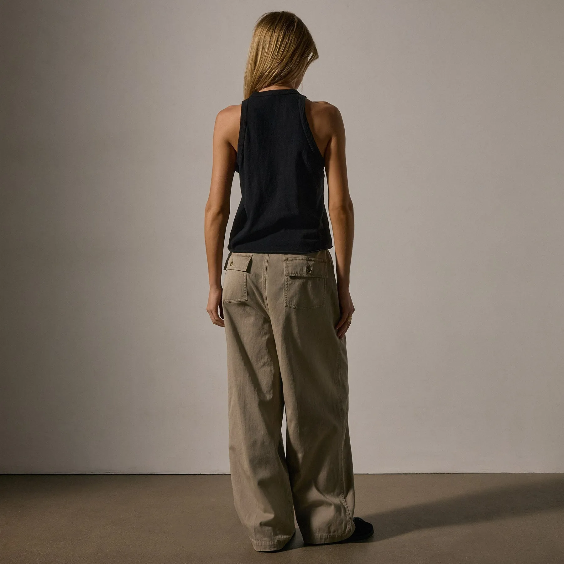 Slub Jersey Muscle Tank - Black sold by James Perse product image thumbnail 4