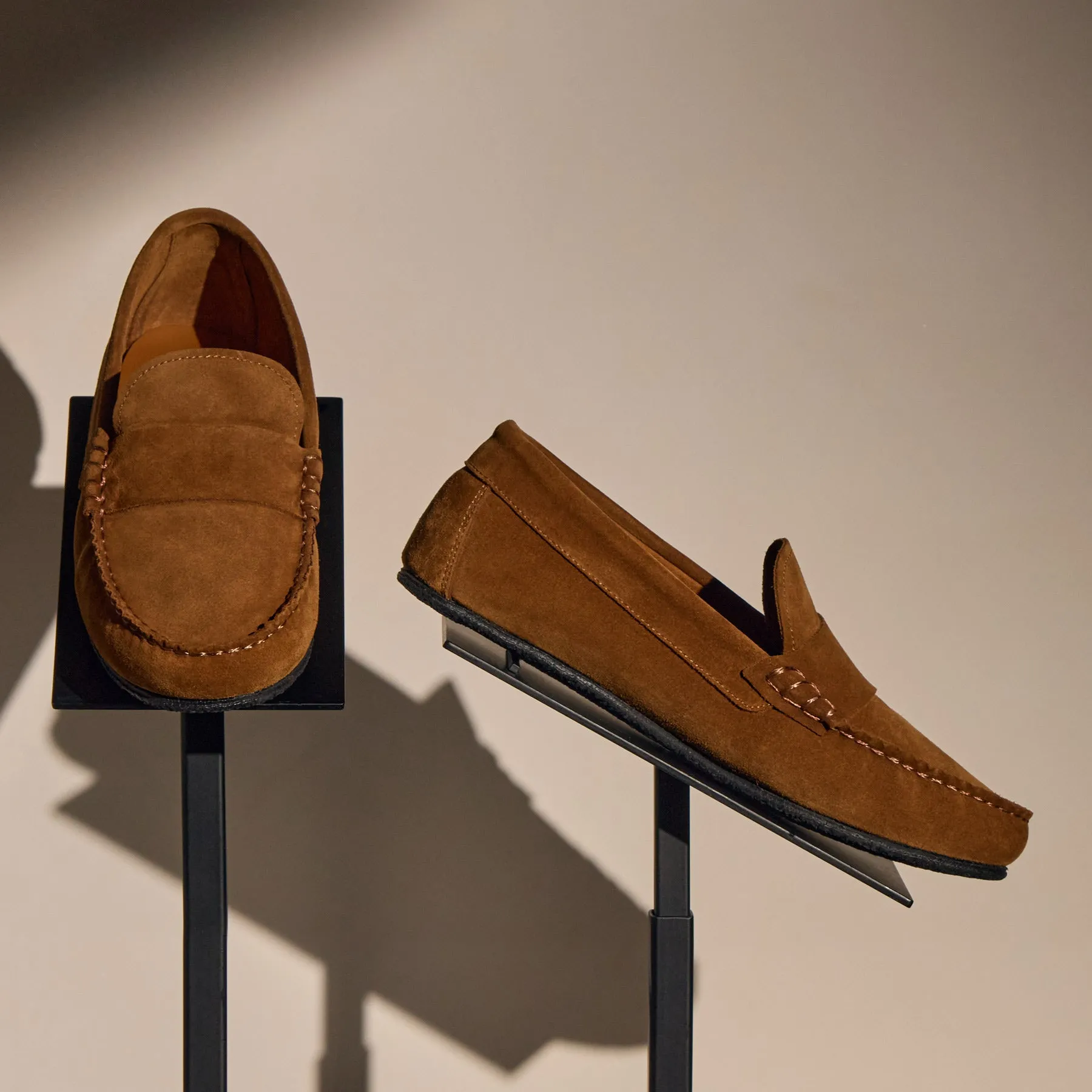 Women's Montecito Moccasin - Cognac sold by James Perse