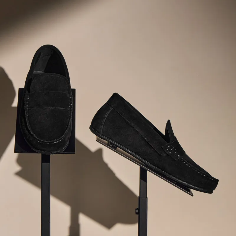 Women's Montecito Moccasin - Black sold by James Perse