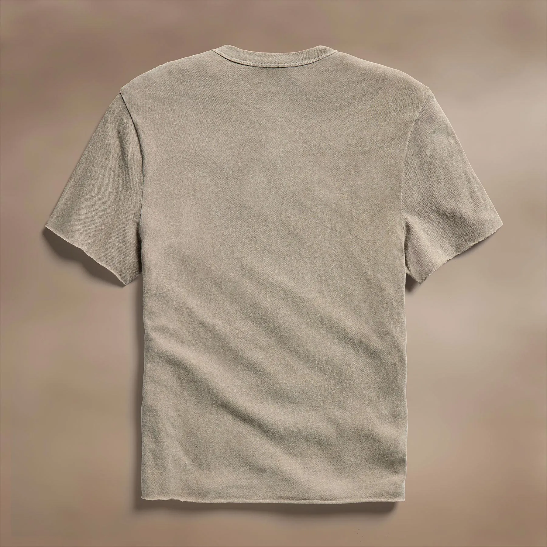 Slub Jersey Short Sleeve Henley - Overcast Pigment sold by James Perse product image thumbnail 4