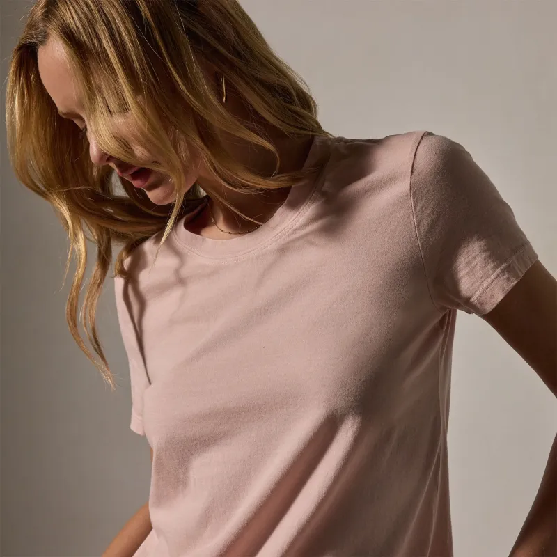 Vintage Little Boy Tee - Rosewater Pigment sold by James Perse