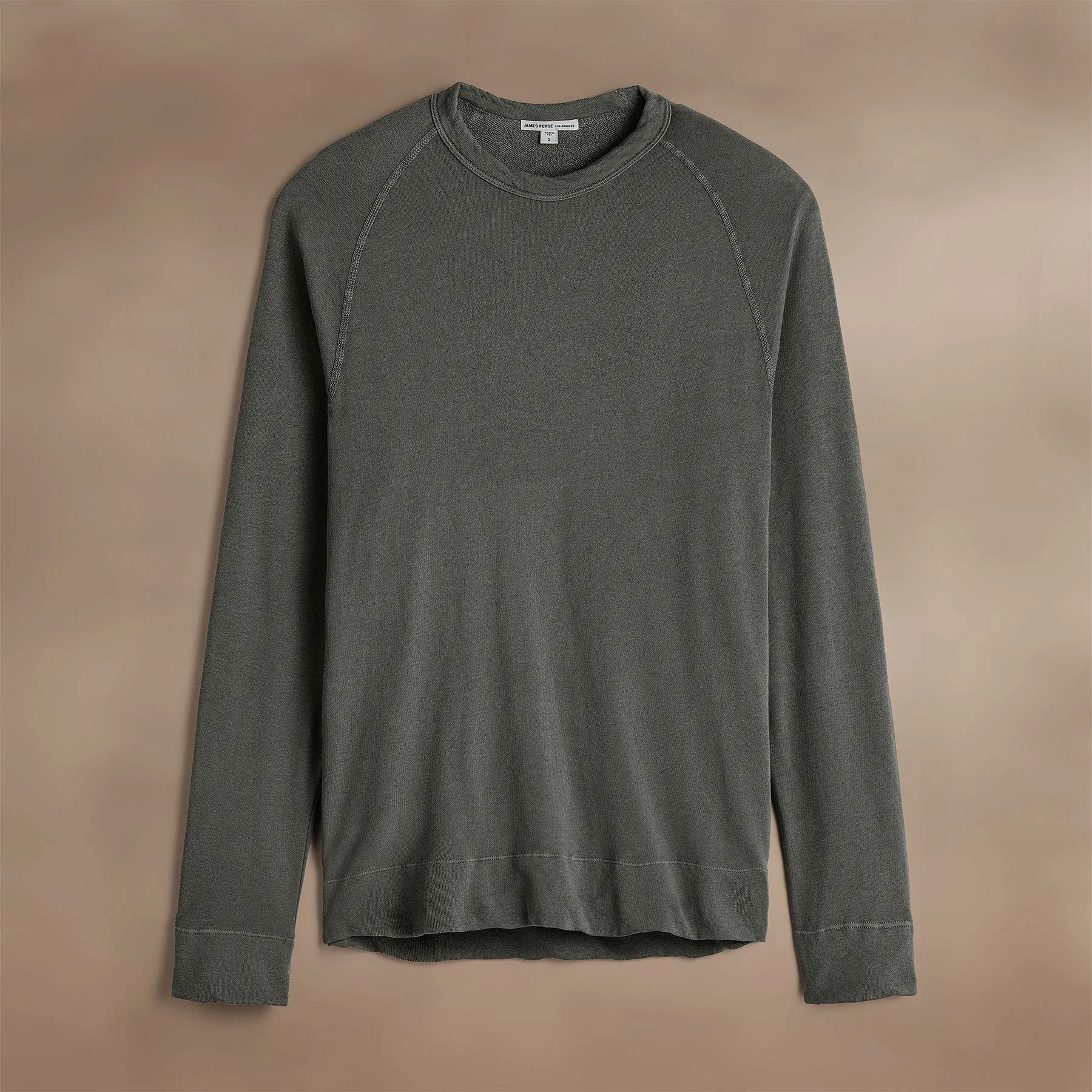 Vintage French Terry Sweatshirt - Granite Pigment sold by James Perse