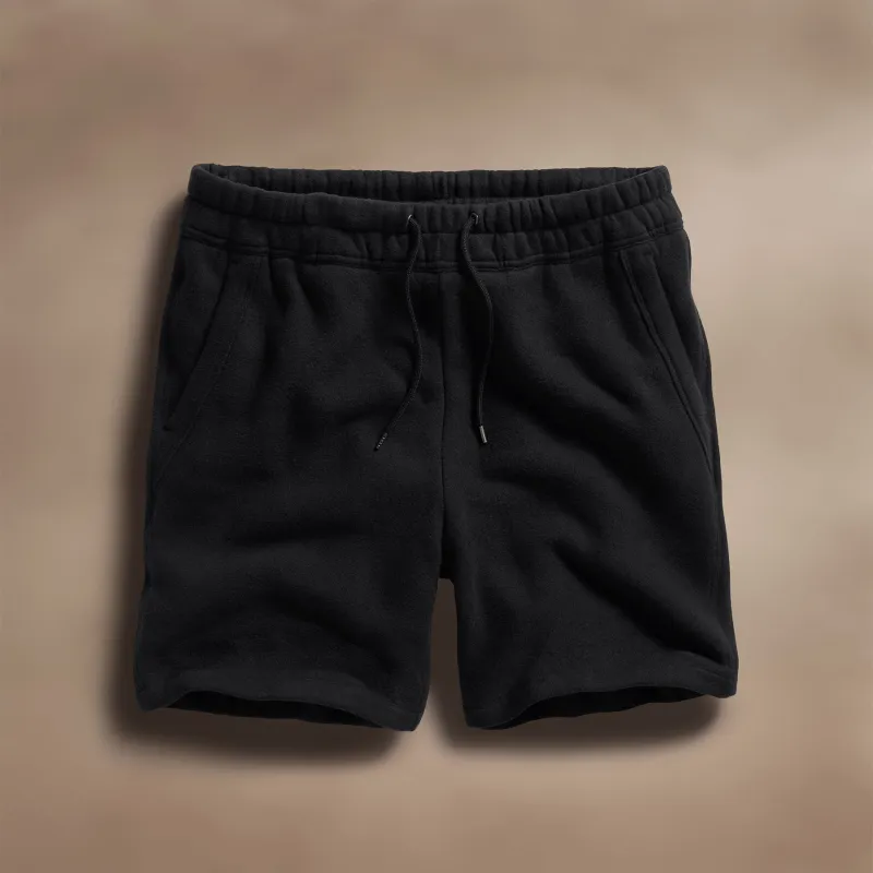 Cozy Sweat Short - Black sold by James Perse