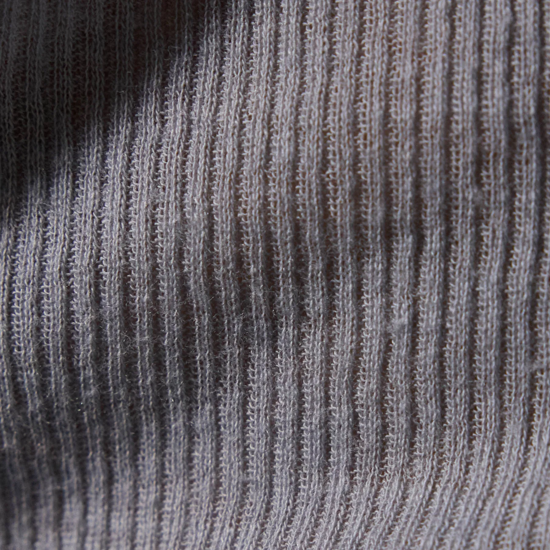 Cotton Cashmere Rib Shell Top - Grey Sky sold by James Perse product image thumbnail 5