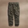Textured Linen Flight Pant - Army Green sold by James Perse