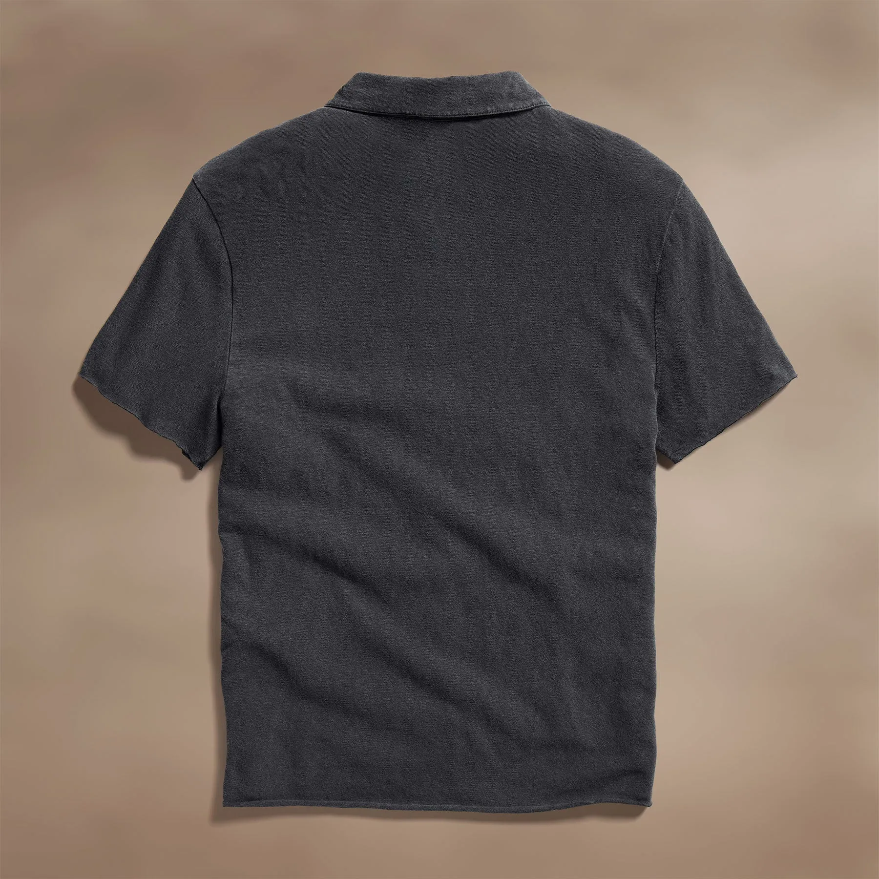 Slub Jersey Polo - Magma Pigment sold by James Perse product image thumbnail 3