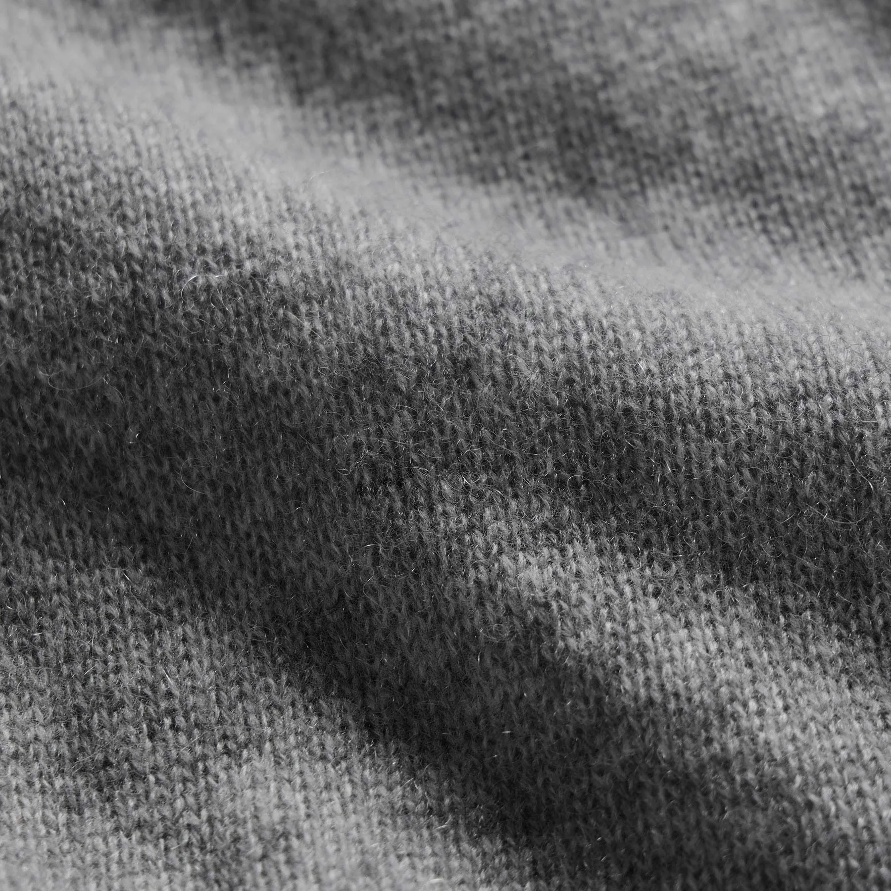 Soft Featherweight Cashmere V Neck - Mid Heather Grey sold by James Perse product image thumbnail 5