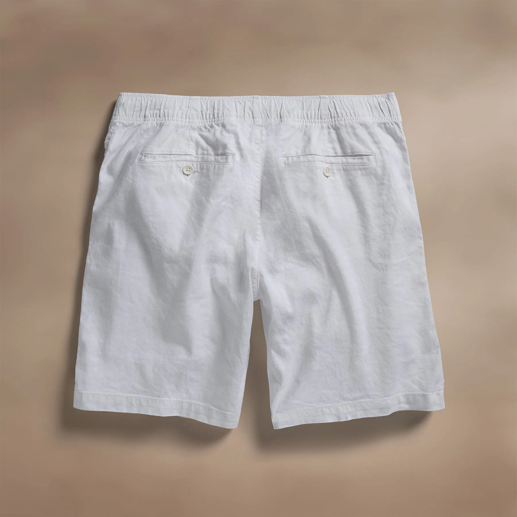 Linen Blend Jogger Short - White sold by James Perse product image thumbnail 4