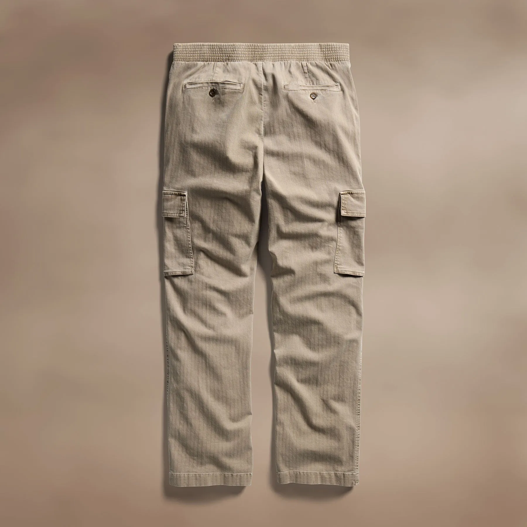 Stretch Herringbone Utility Pant - Overcast Pigment sold by James Perse product image thumbnail 5