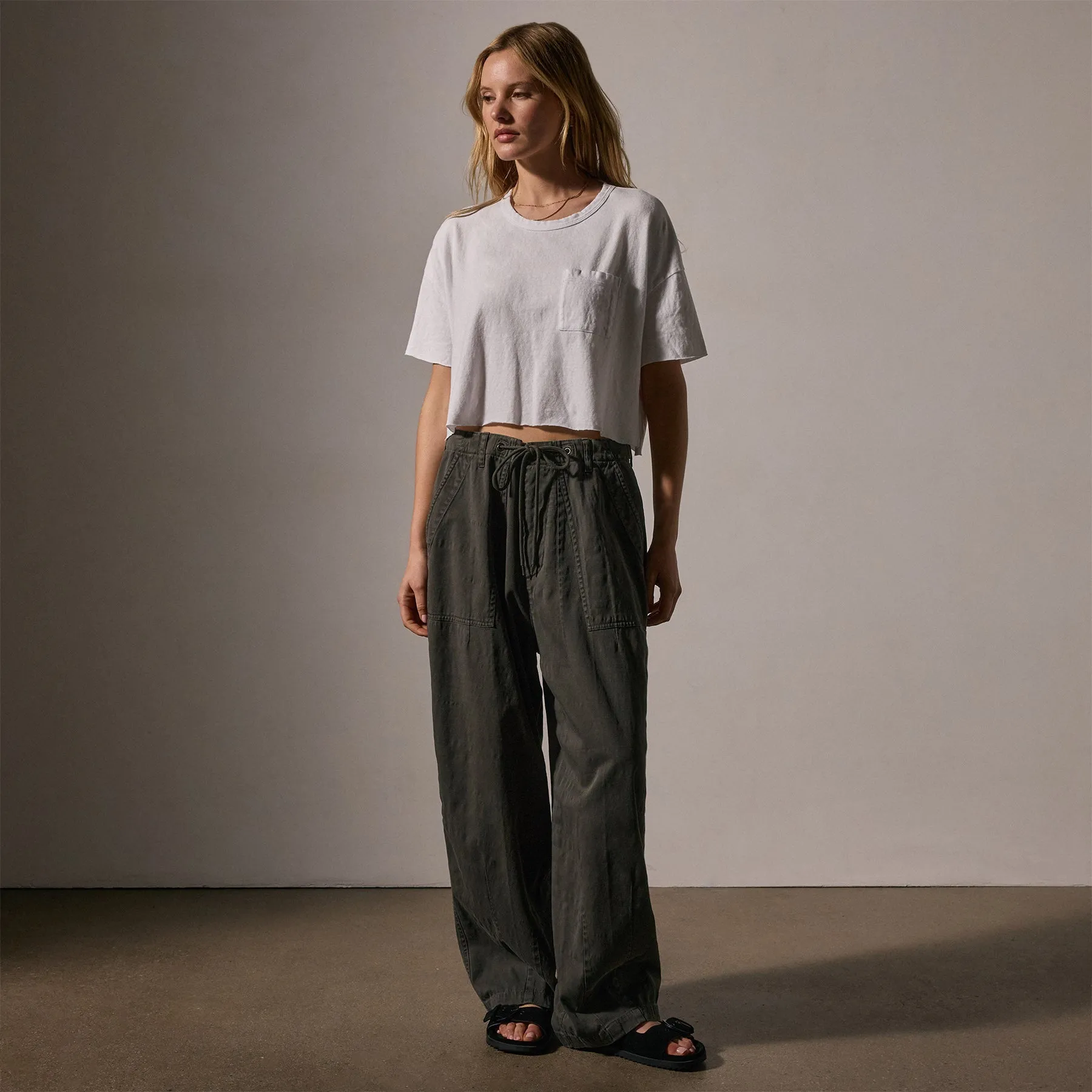 Oversized Surplus Pant - Granite Pigment sold by James Perse product image thumbnail 3