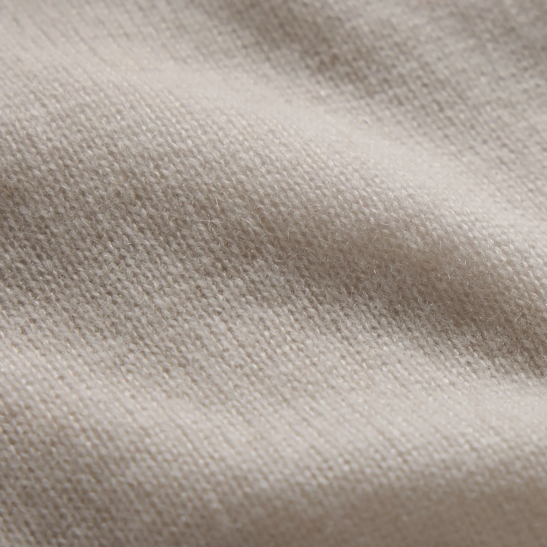 Soft Featherweight Cashmere V Neck - Tan sold by James Perse product image thumbnail 5