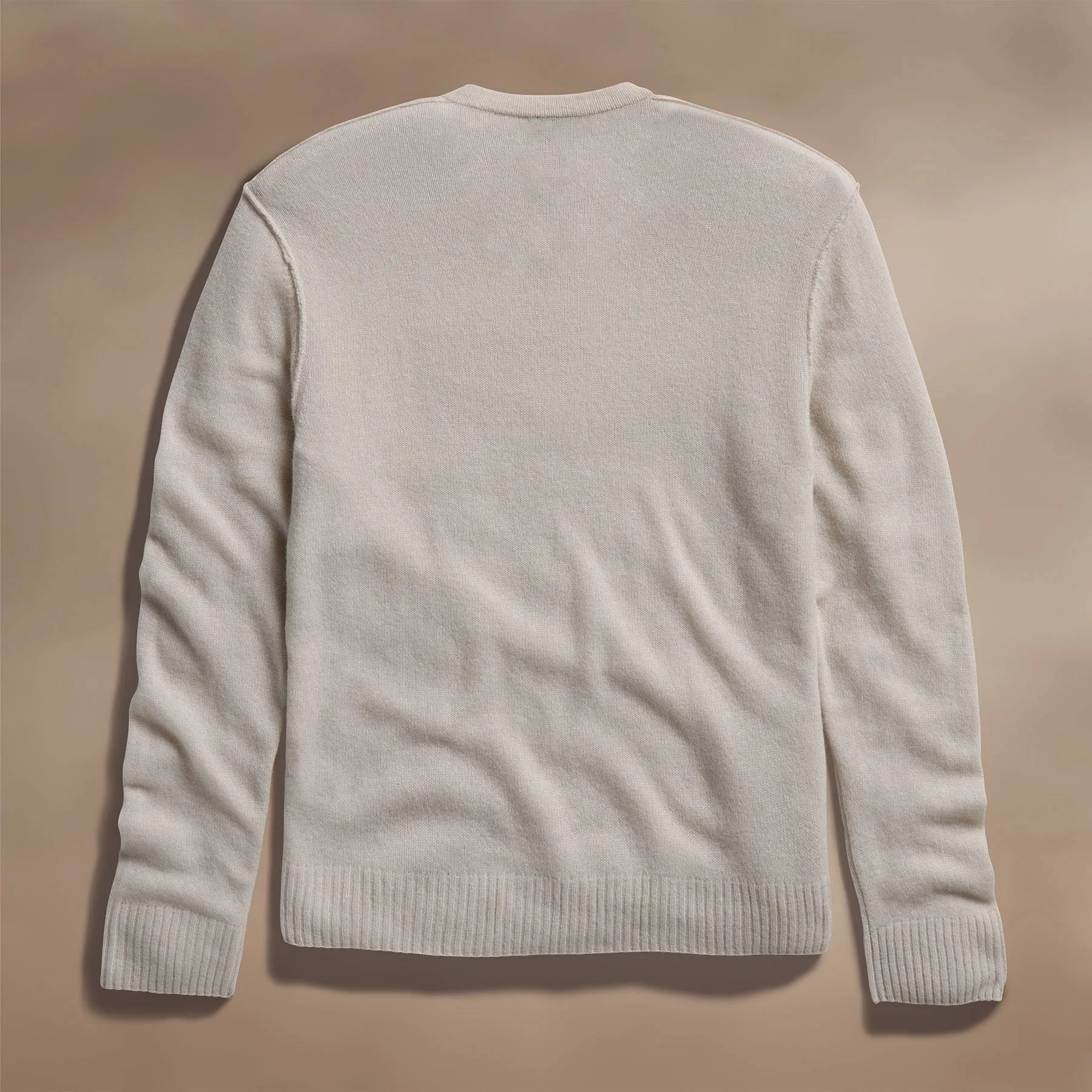 Soft Featherweight Cashmere V Neck - Tan sold by James Perse product image thumbnail 4