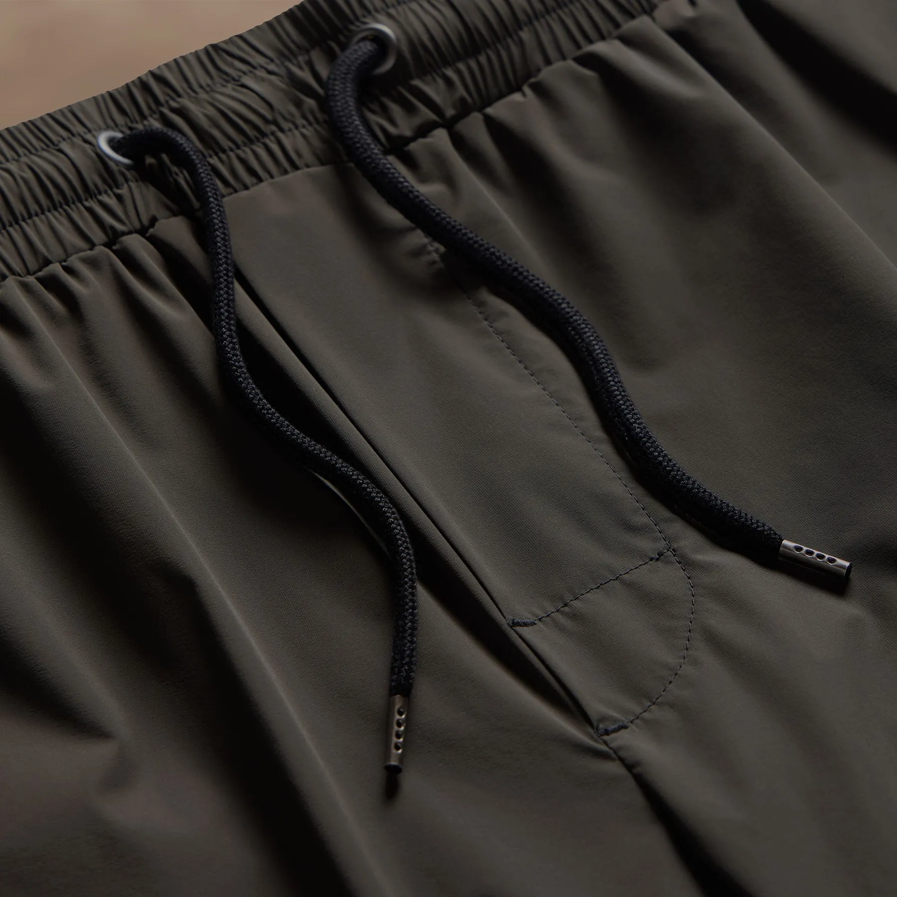 Stretch Nylon Split Hem Boardshort - Hemlock sold by James Perse product image thumbnail 5