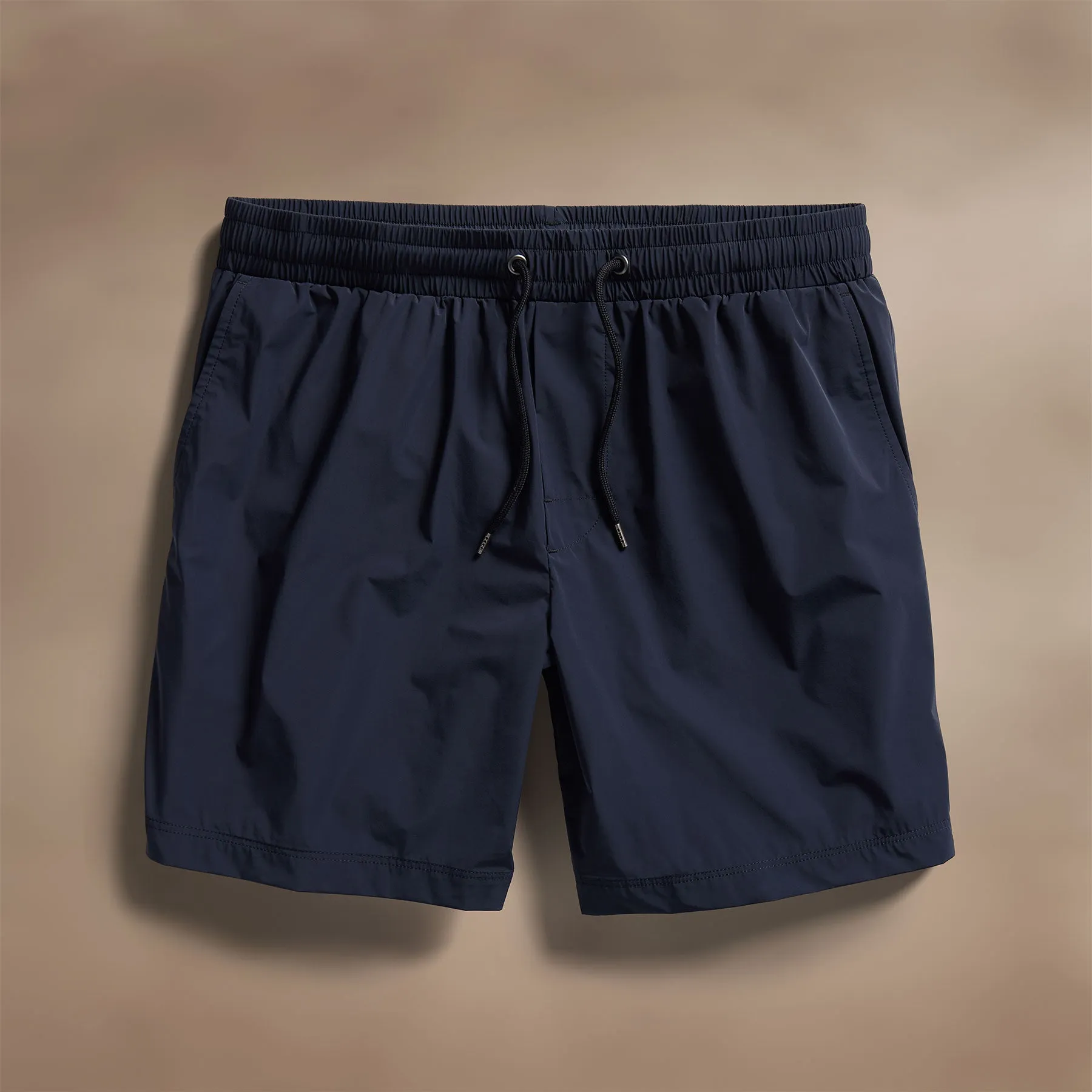 Stretch Nylon Split Hem Boardshort - Navy sold by James Perse