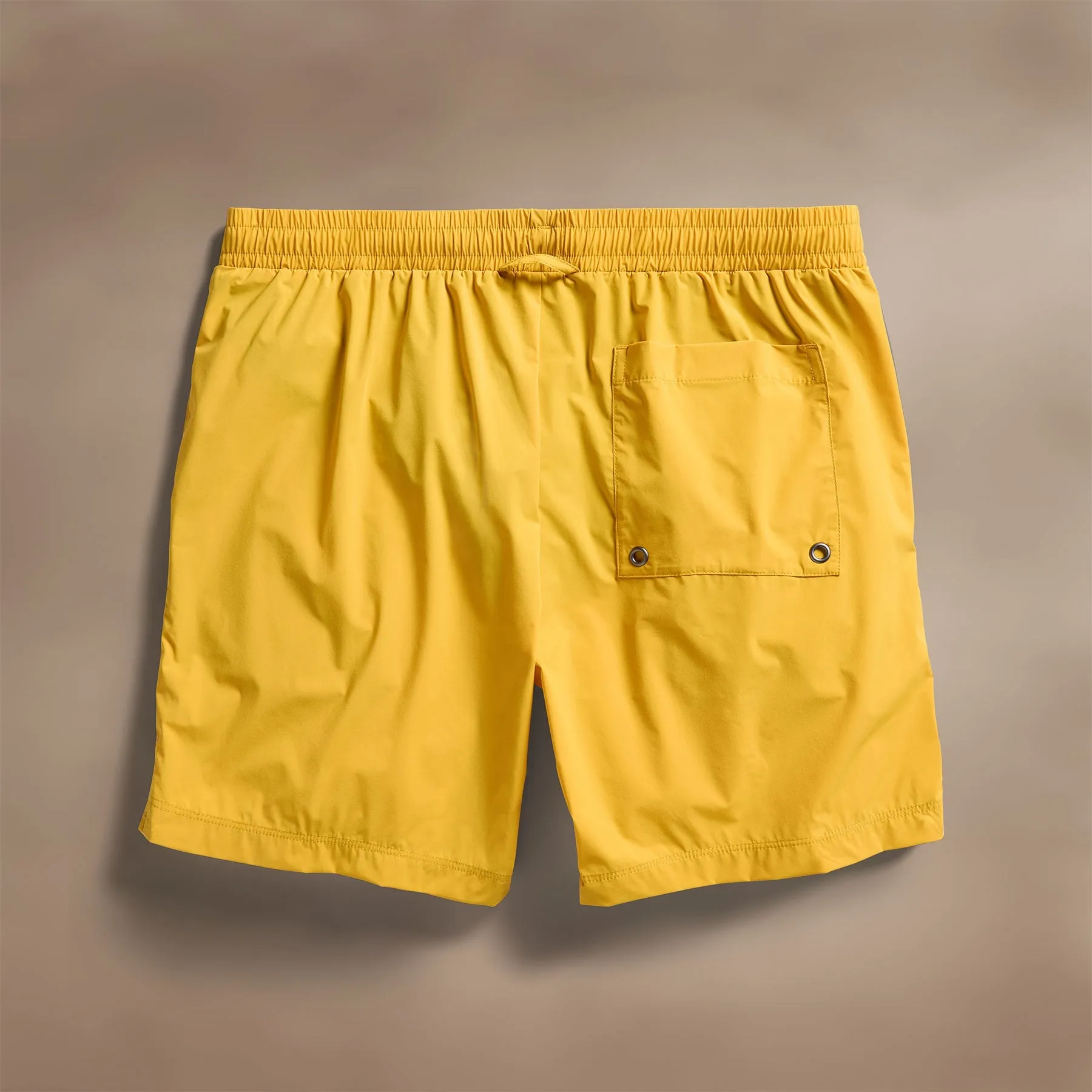 Stretch Nylon Split Hem Boardshort - Crocus Yellow sold by James Perse product image thumbnail 5