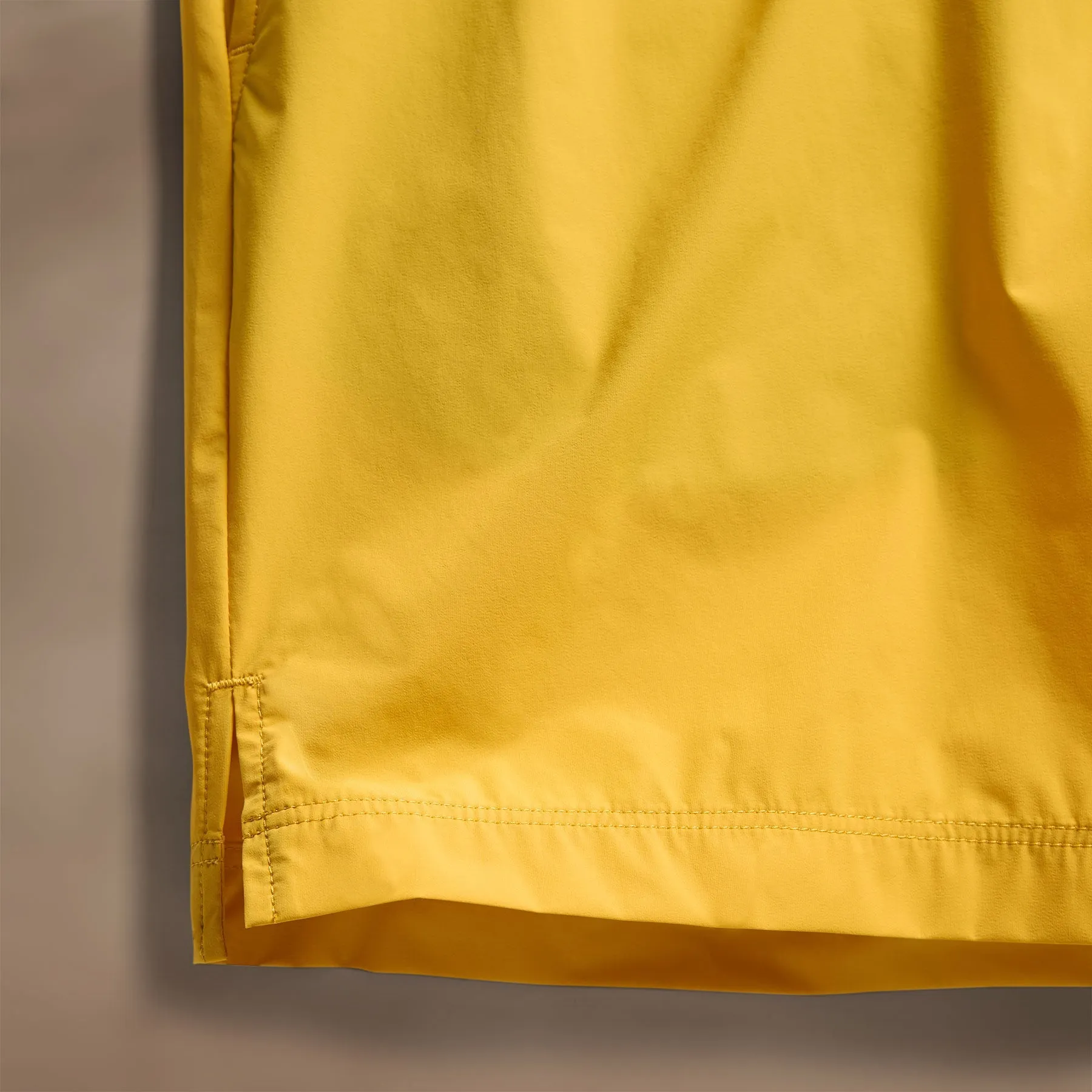 Stretch Nylon Split Hem Boardshort - Crocus Yellow sold by James Perse product image thumbnail 4