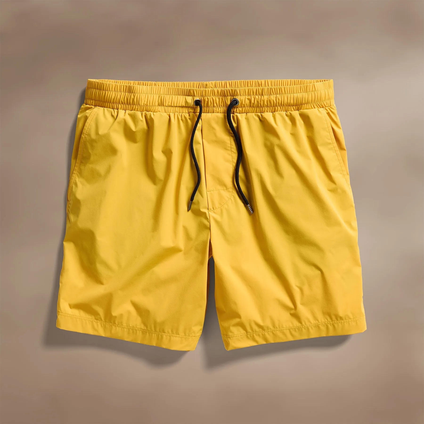 Stretch Nylon Split Hem Boardshort - Crocus Yellow sold by James Perse