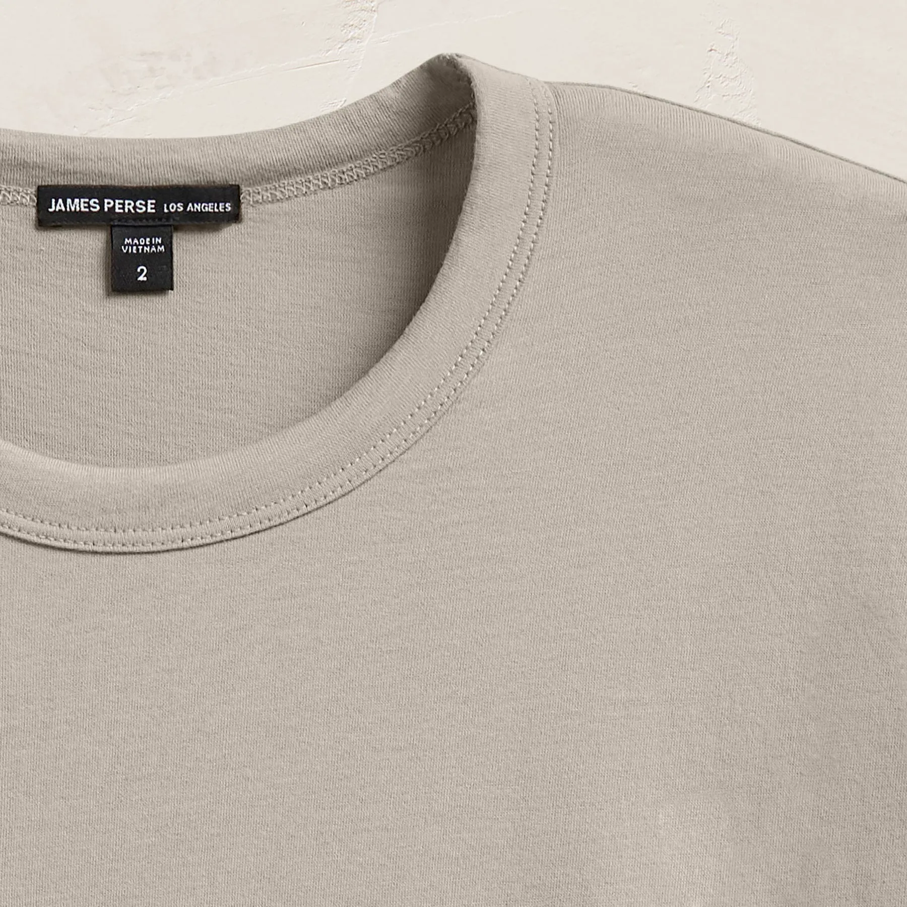 Brushed Lotus Crew - Concrete sold by James Perse product image thumbnail 2