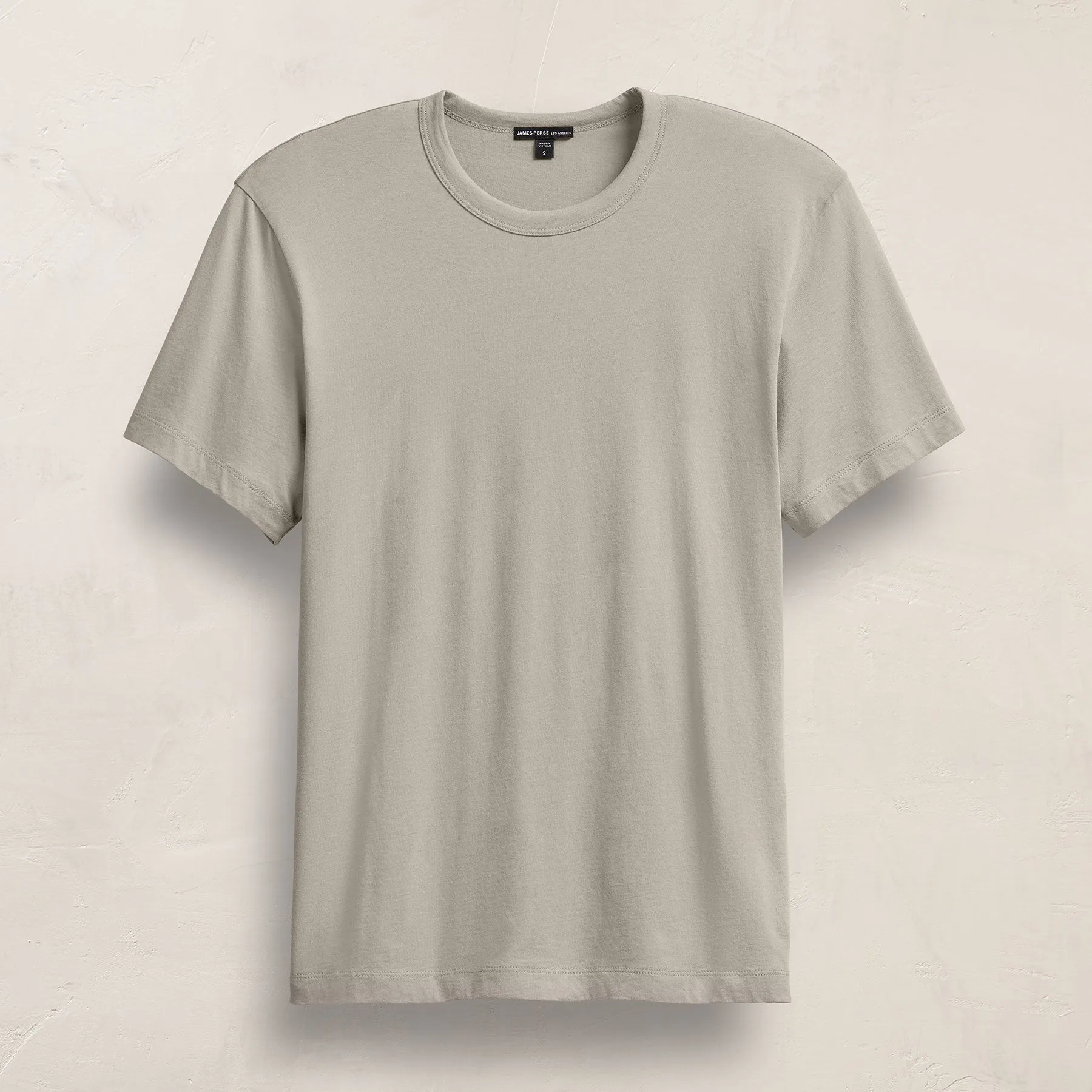 Brushed Lotus Crew - Concrete sold by James Perse