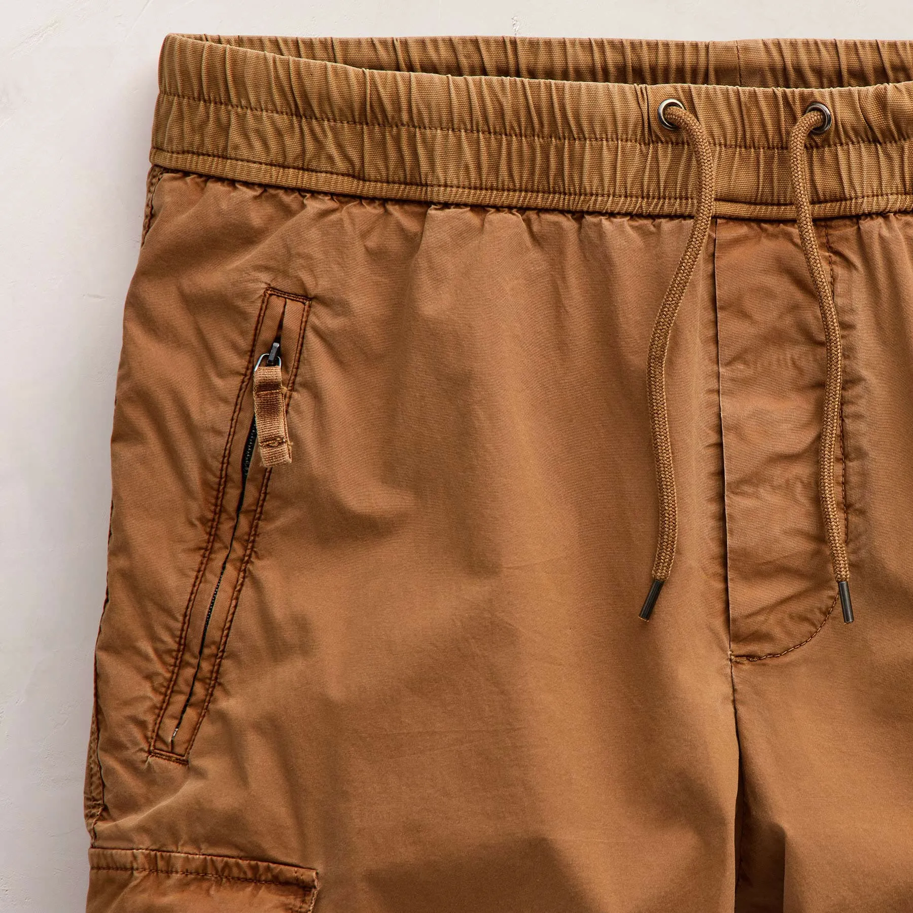 Parachute Poplin Cargo Short - Whiskey Pigment sold by James Perse product image thumbnail 2