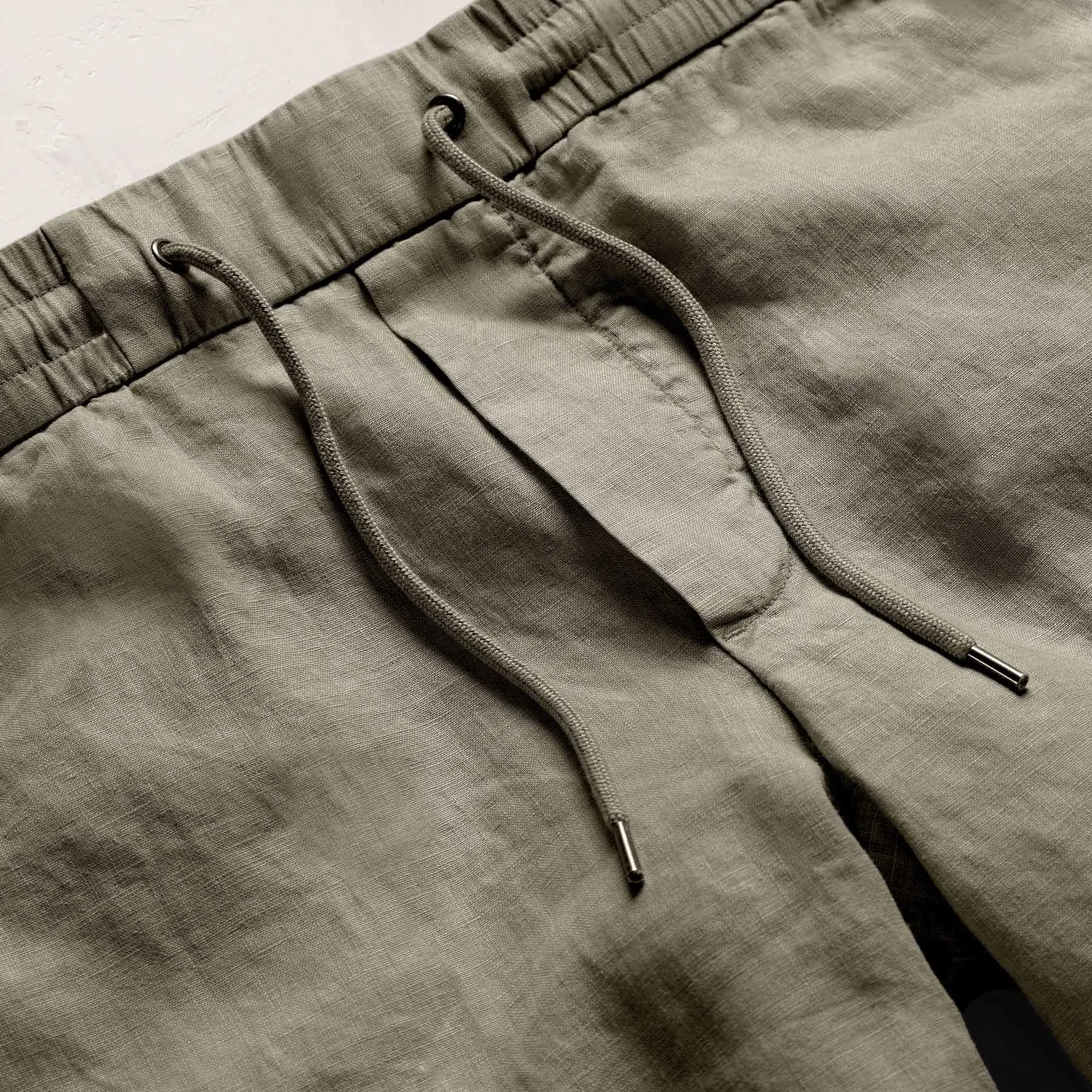 Relaxed Linen Pant - Birch Pigment sold by James Perse product image thumbnail 2