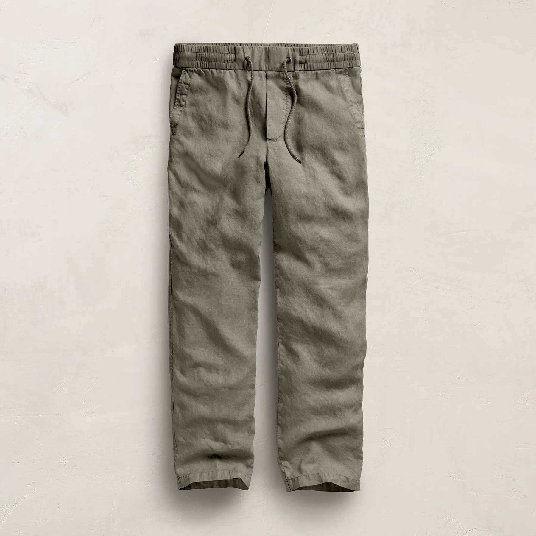 Relaxed Linen Pant - Birch Pigment sold by James Perse