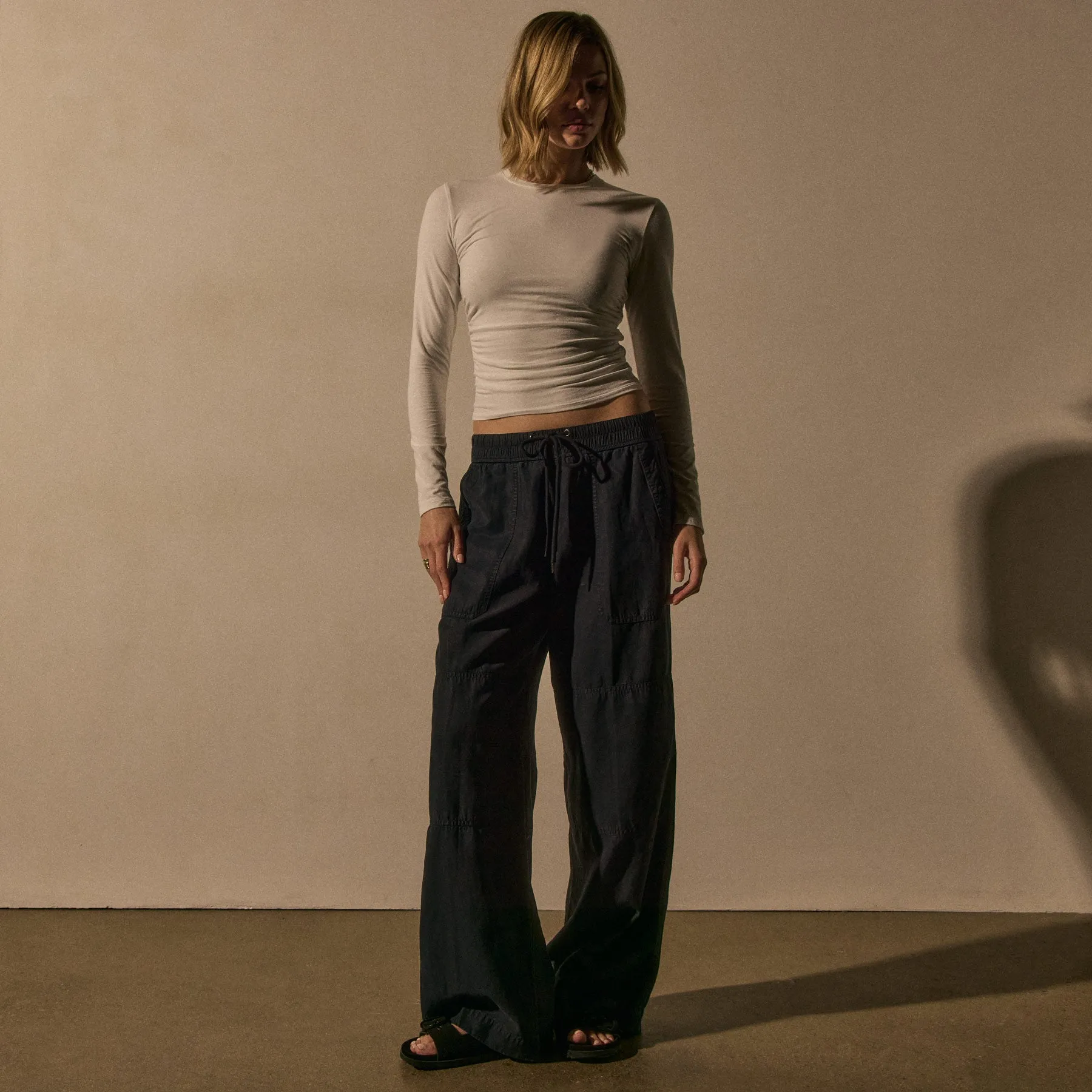 Lightweight Utility Pant - Classic Navy sold by James Perse