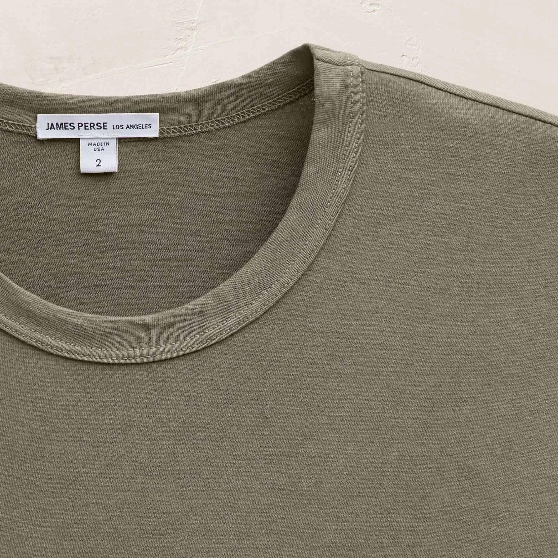 Lightweight Jersey Pocket Tee - Birch Pigment sold by James Perse product image thumbnail 2