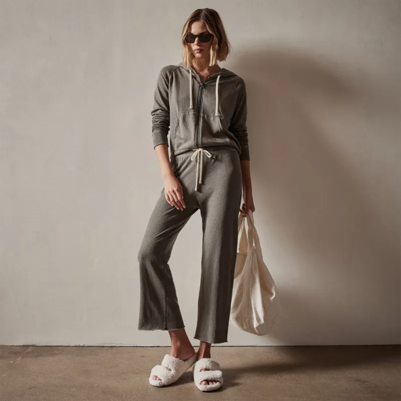 Vintage French Terry Cutoff Sweatpant - Burro Pigment sold by James Perse