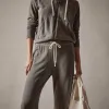 Vintage French Terry Cutoff Sweatpant - Burro Pigment sold by James Perse