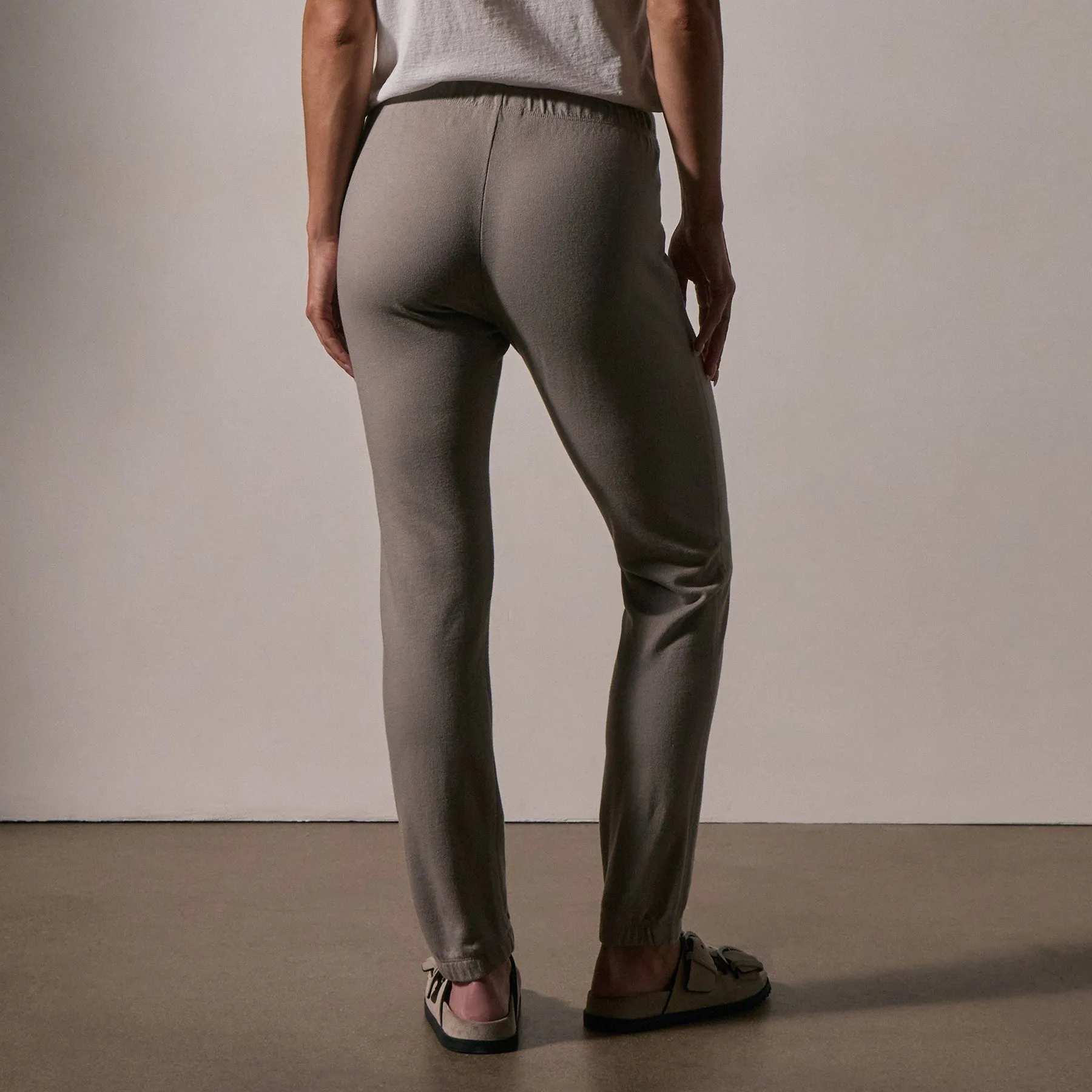 French Terry Sweatpant - Concrete sold by James Perse product image thumbnail 2