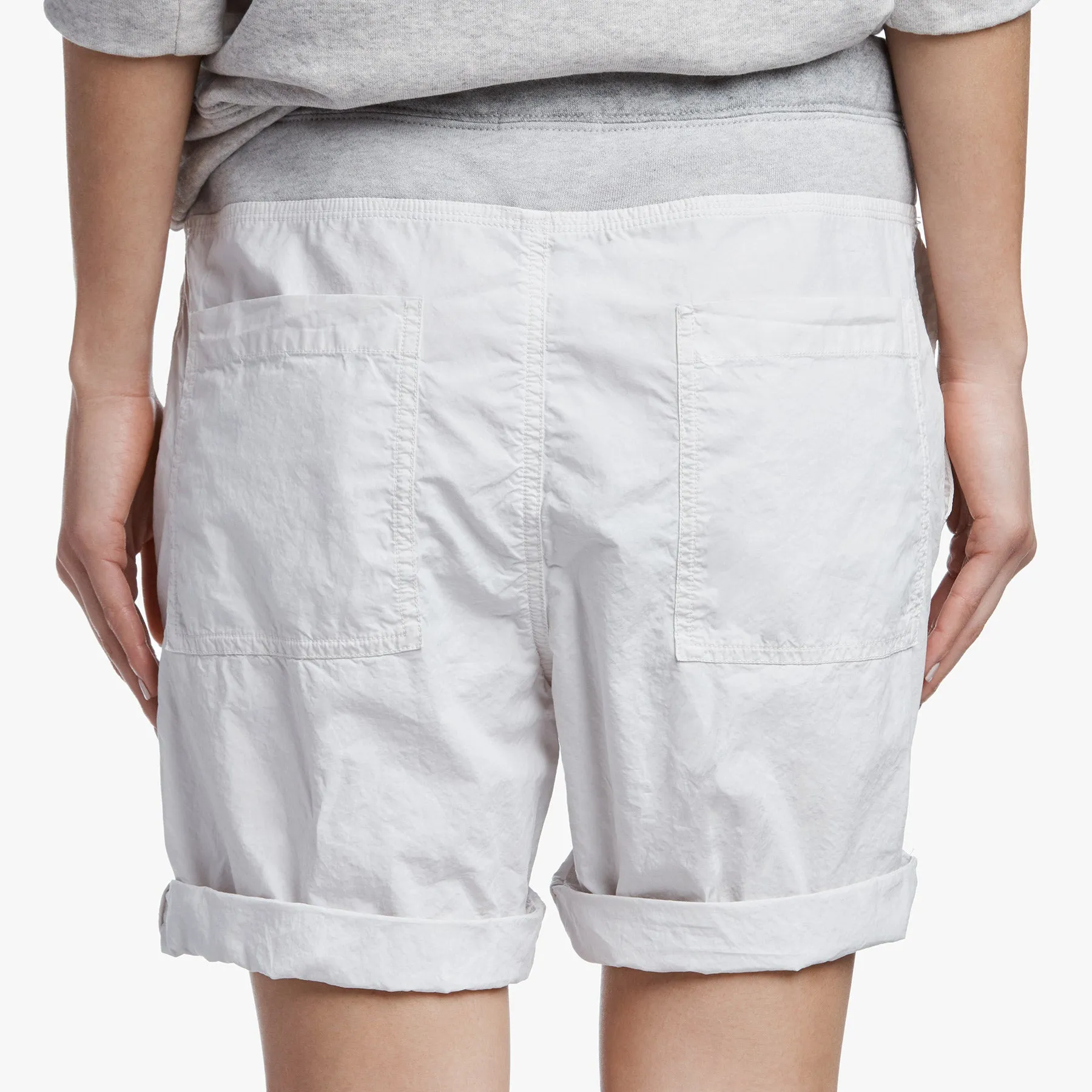 Mixed Media Poplin Short - Calcite sold by James Perse product image thumbnail 2