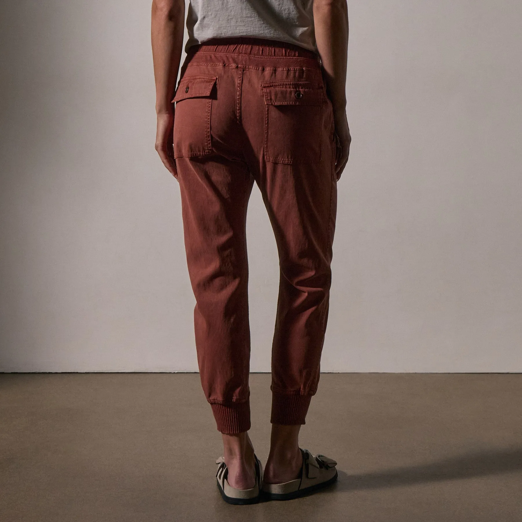 Mixed Media Pant - Goji Pigment sold by James Perse product image thumbnail 2