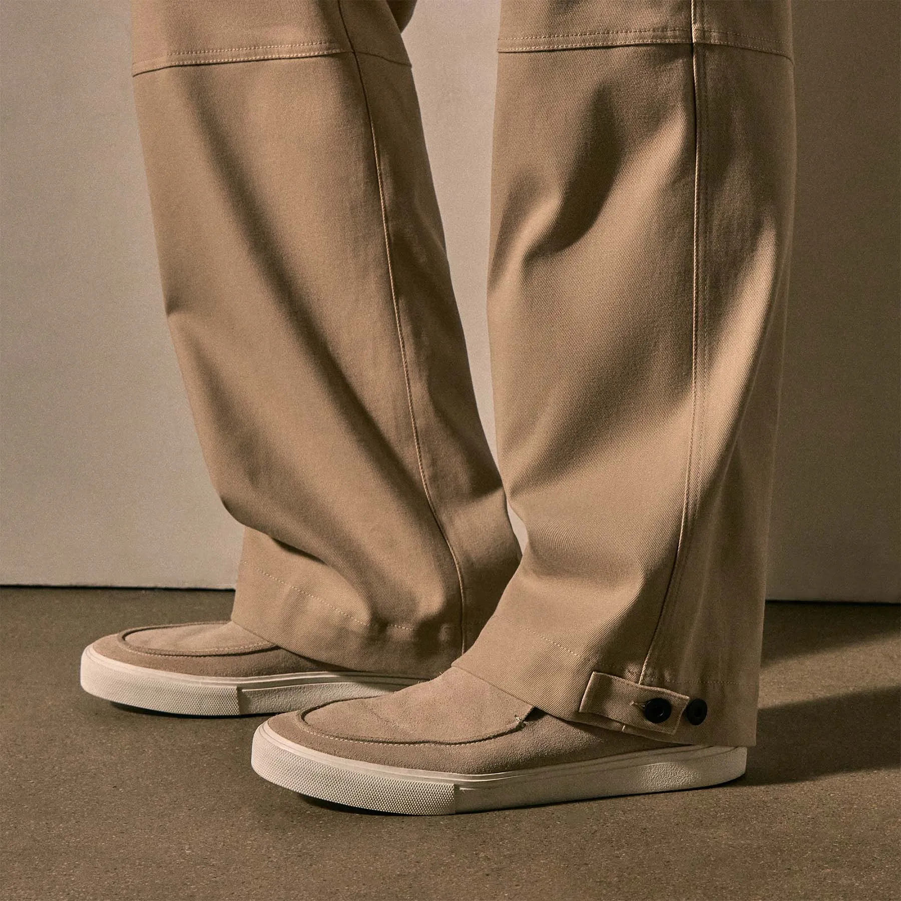 Cashmere Touch Cotton Cargo - Light Khaki sold by James Perse product image thumbnail 3