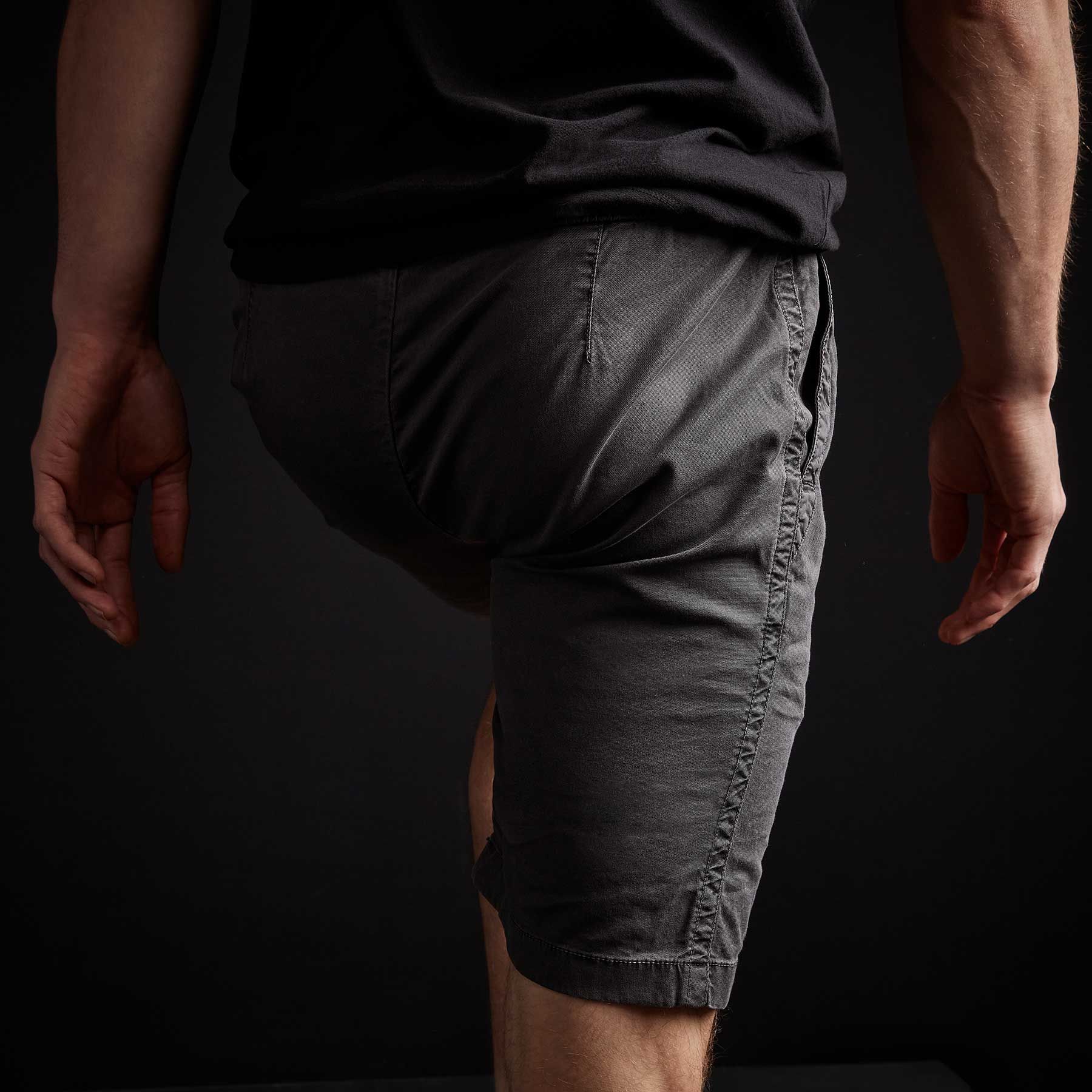 Stretch Canvas Work Short - Magma Pigment sold by James Perse product image thumbnail 4