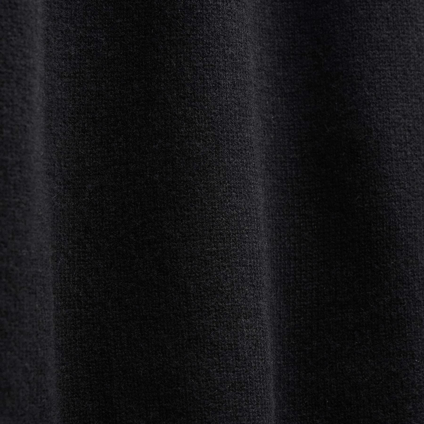 Recycled Cashmere Full Zip Sweater - Black sold by James Perse product image thumbnail 3
