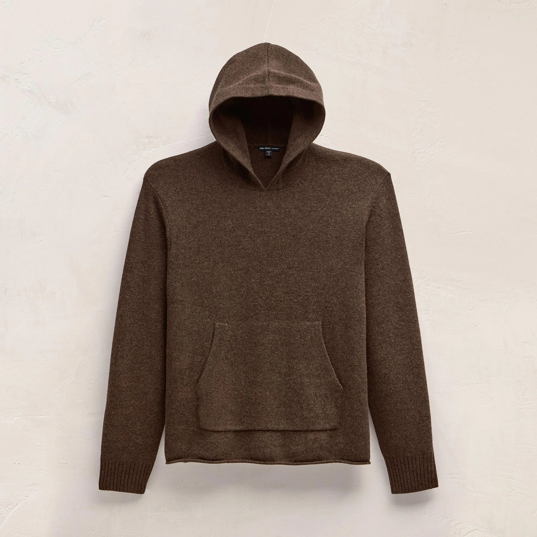 Recycled Cashmere Hooded Pullover - Porcupine sold by James Perse