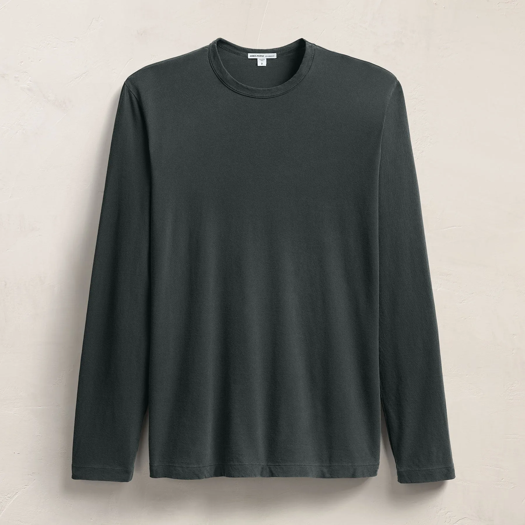 Long Sleeve Crew Neck - Fern sold by James Perse
