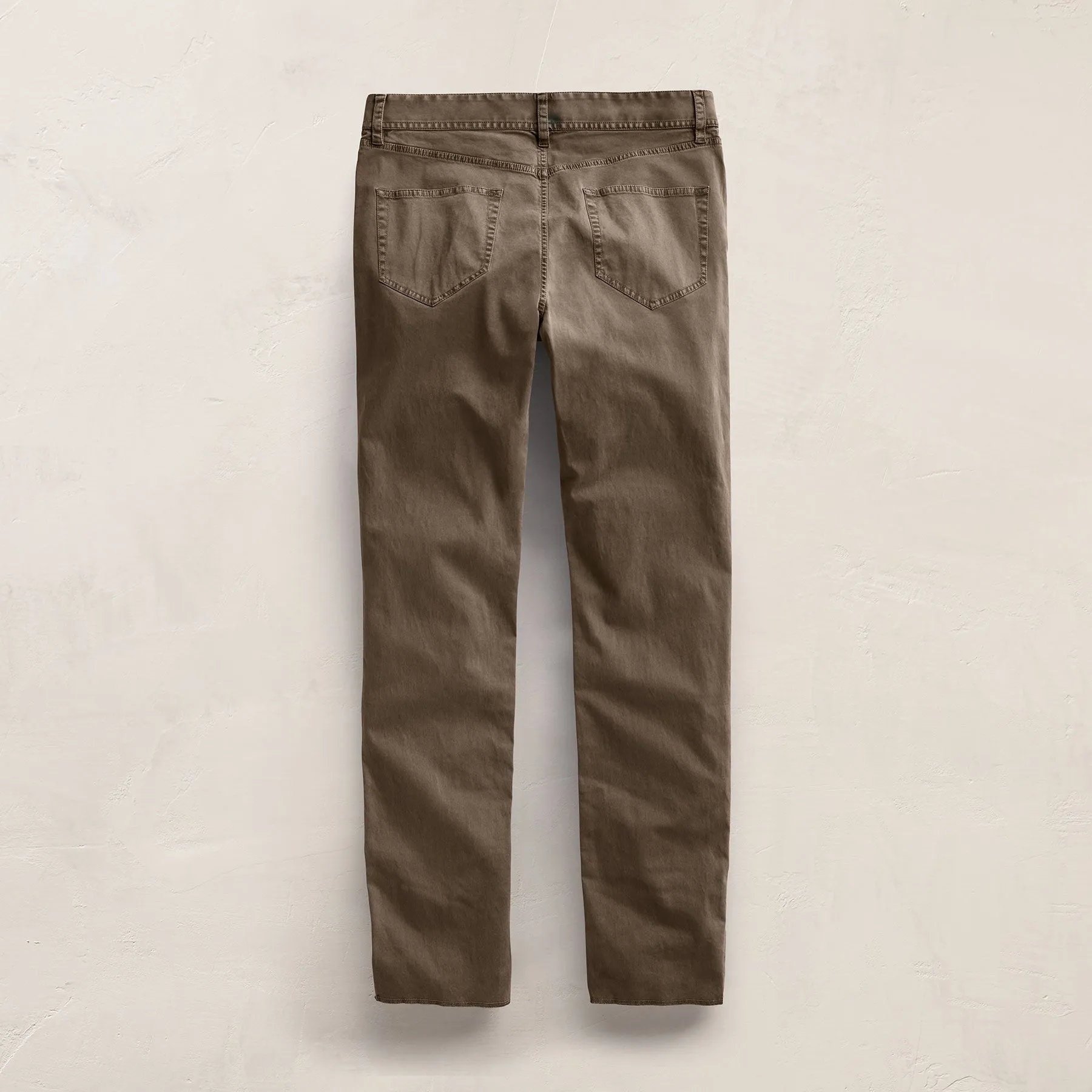 Brushed Twill 5 Pocket Pant - Caribou Pigment sold by James Perse product image thumbnail 2