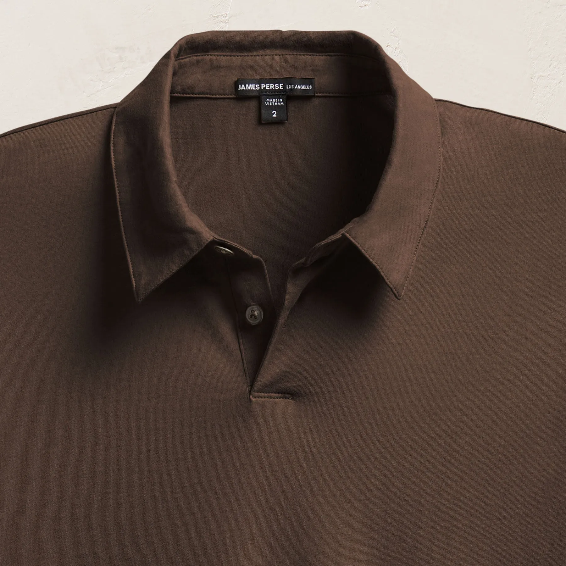 Brushed Lotus Polo - Porcupine sold by James Perse product image thumbnail 2