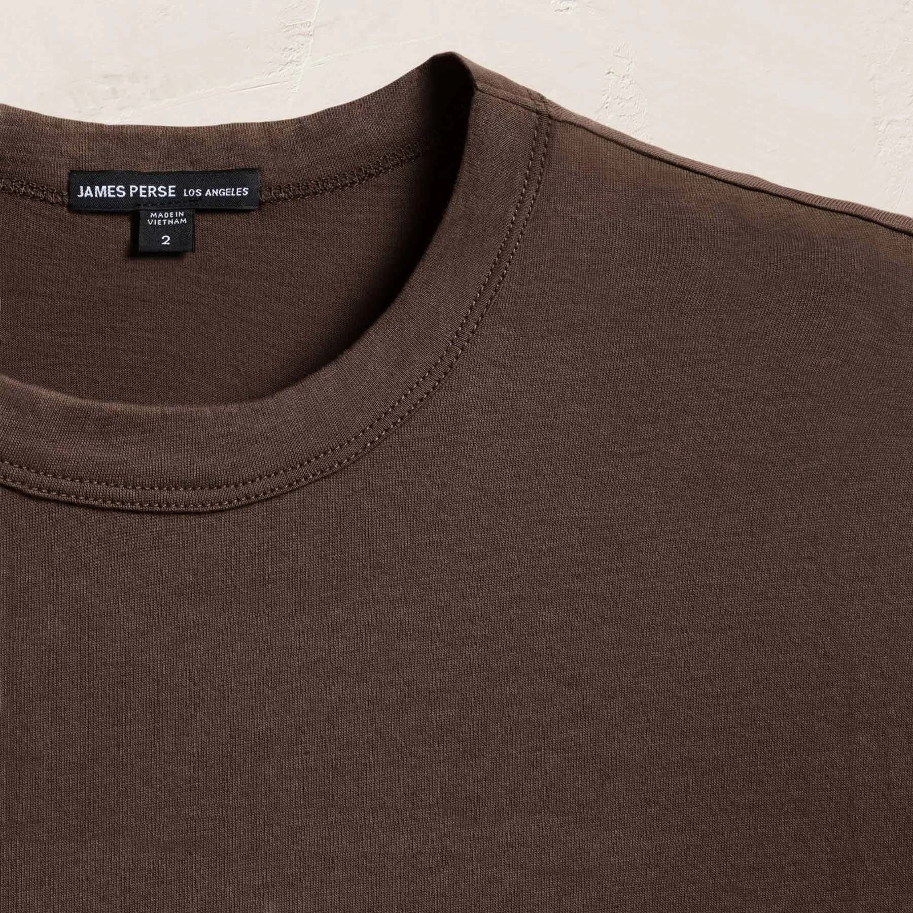 Brushed Lotus Crew - Porcupine sold by James Perse product image thumbnail 2