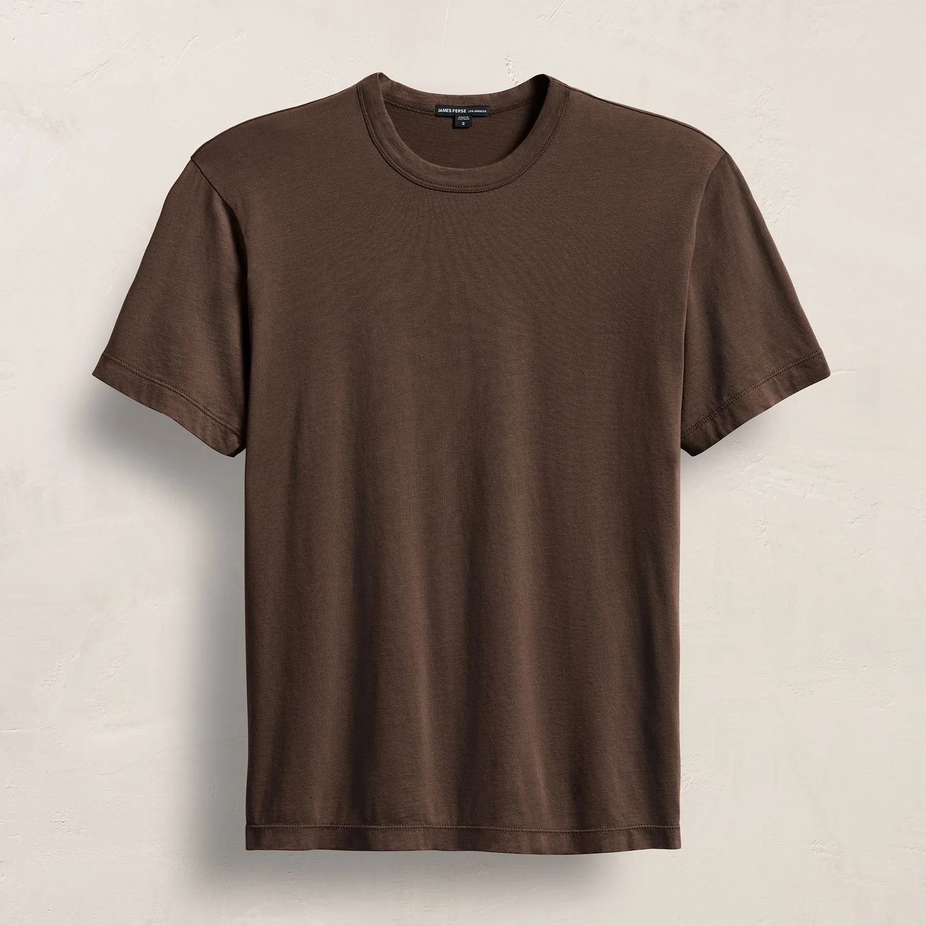 Brushed Lotus Crew - Porcupine sold by James Perse