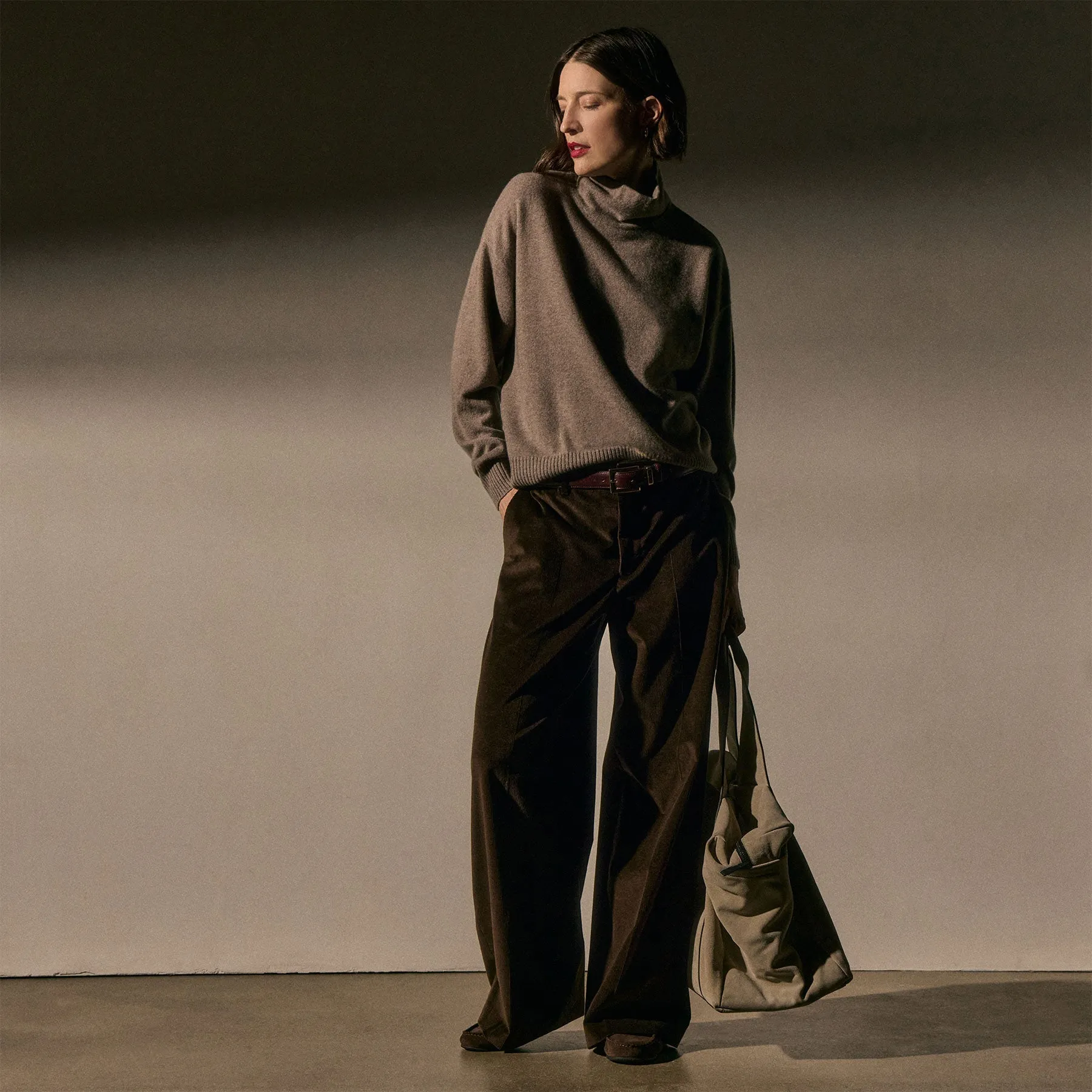 Cotton Cashmere Corduroy Pants - Kona sold by James Perse