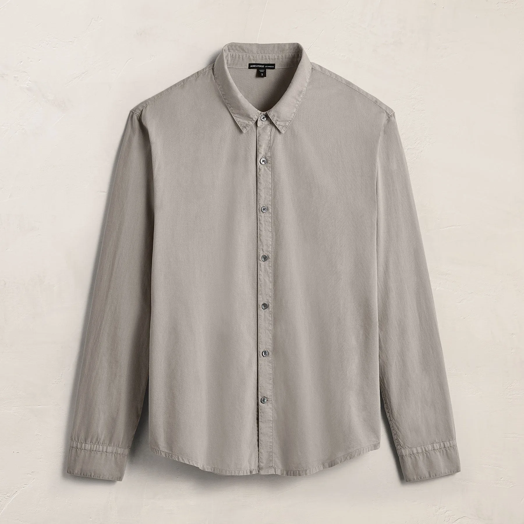 Standard Shirt - Concrete Pigment sold by James Perse