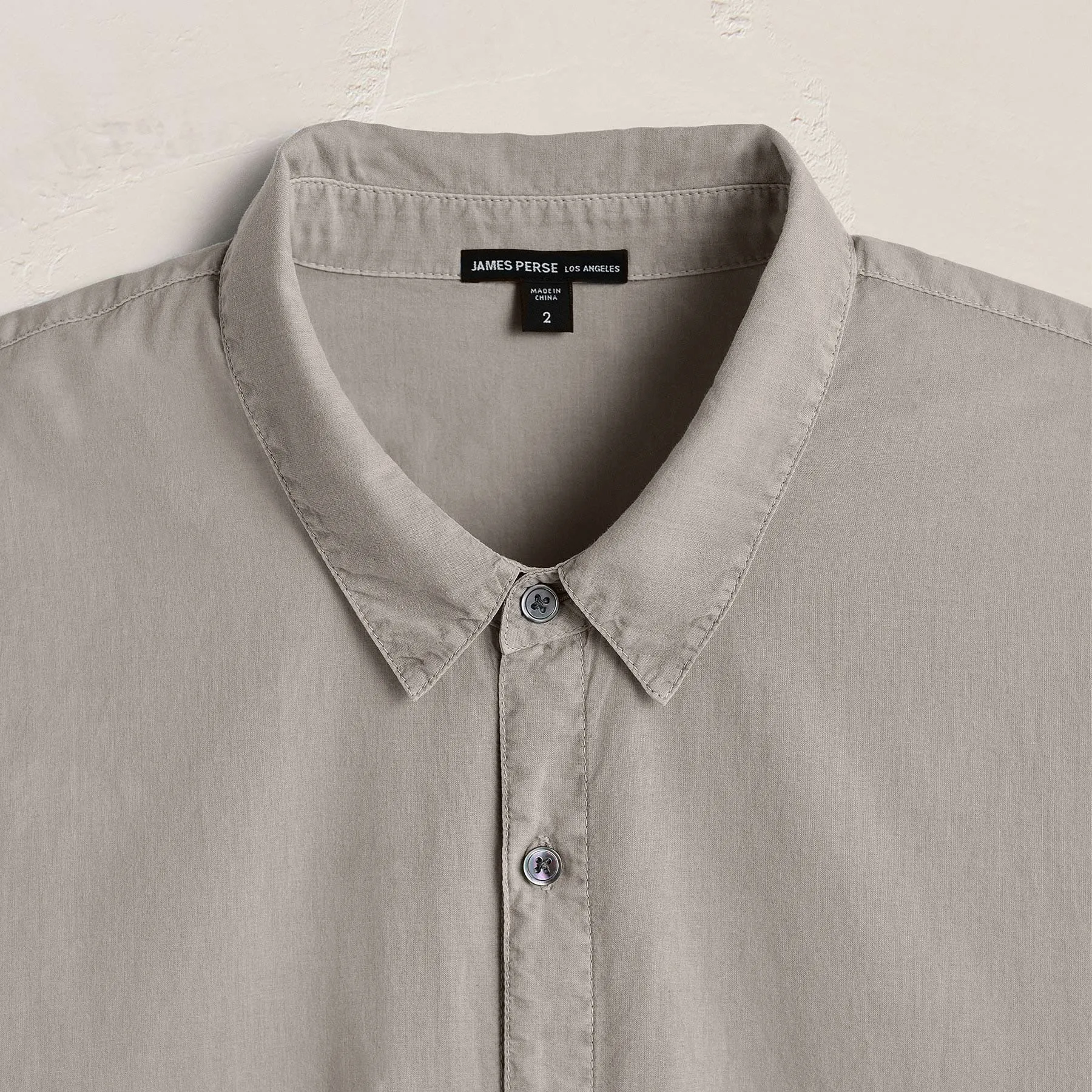 Standard Shirt - Concrete Pigment sold by James Perse product image thumbnail 2