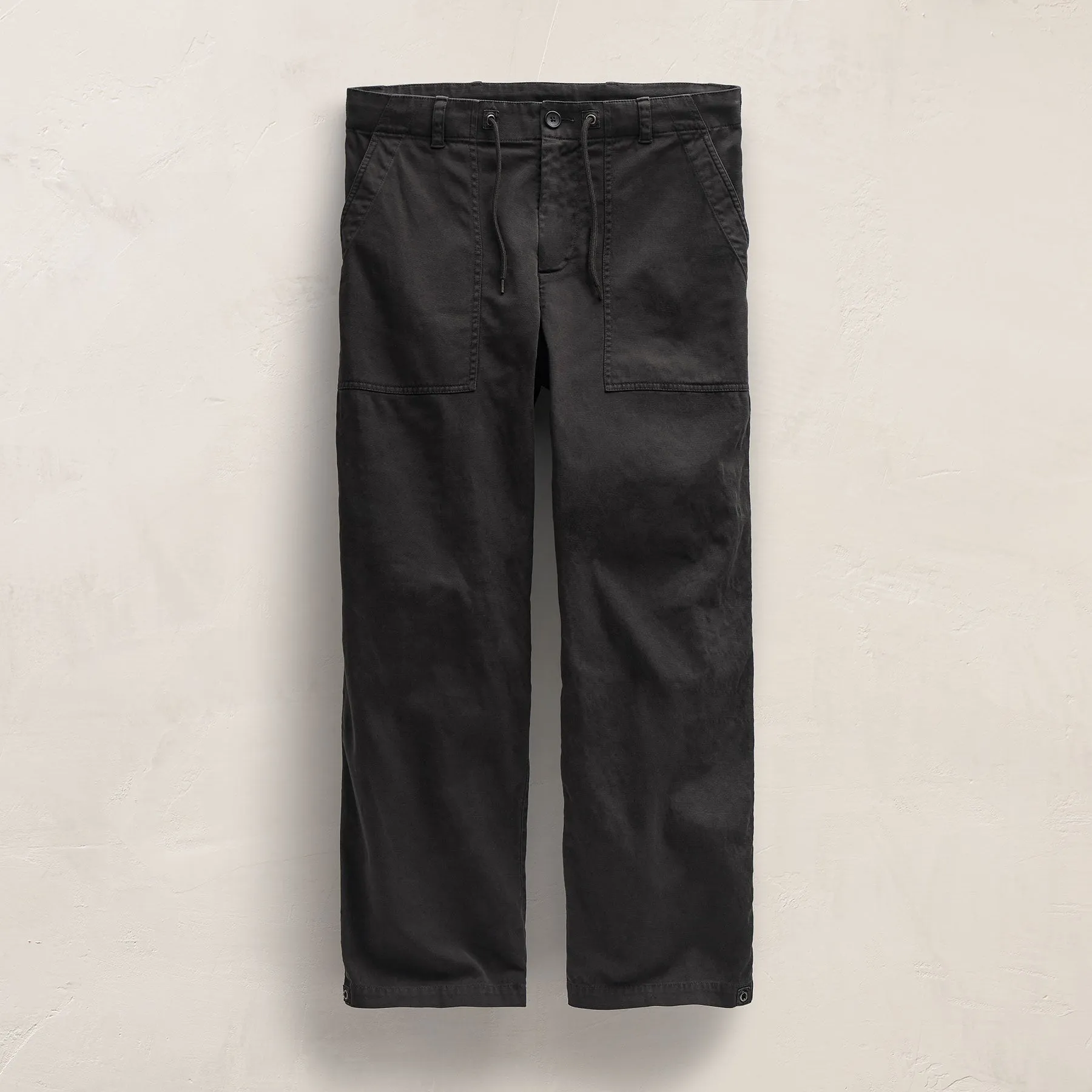 Slub Cotton Utility Flight Pant - Magma Pigment sold by James Perse