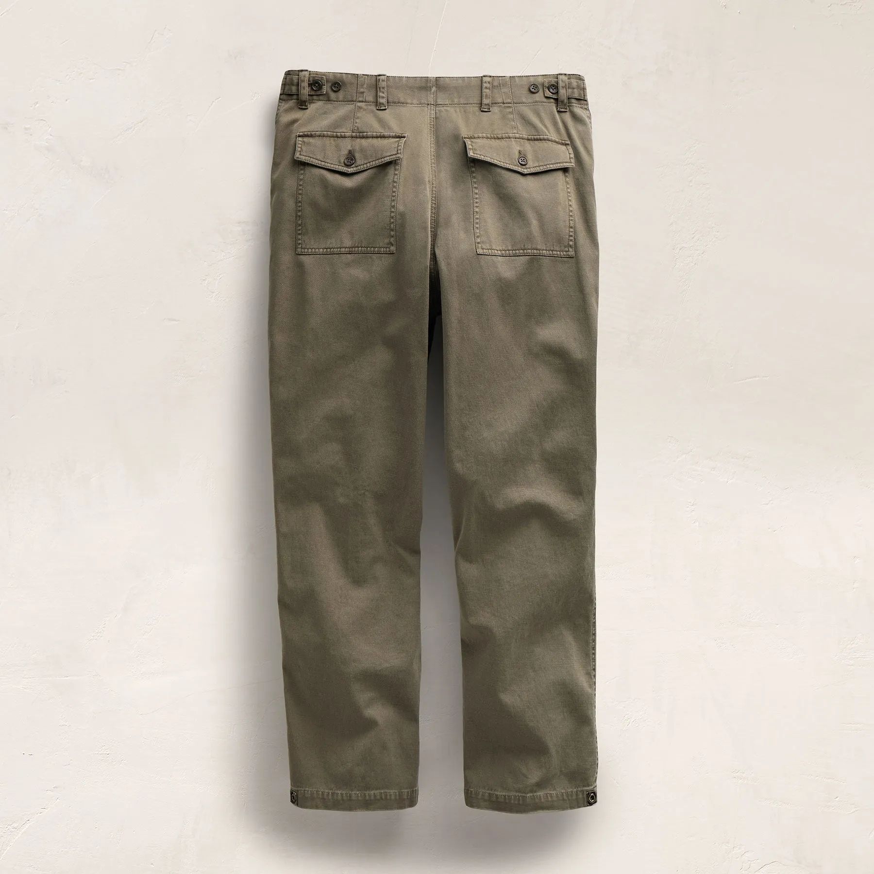 Slub Cotton Utility Flight Pant - Birch Pigment sold by James Perse product image thumbnail 3